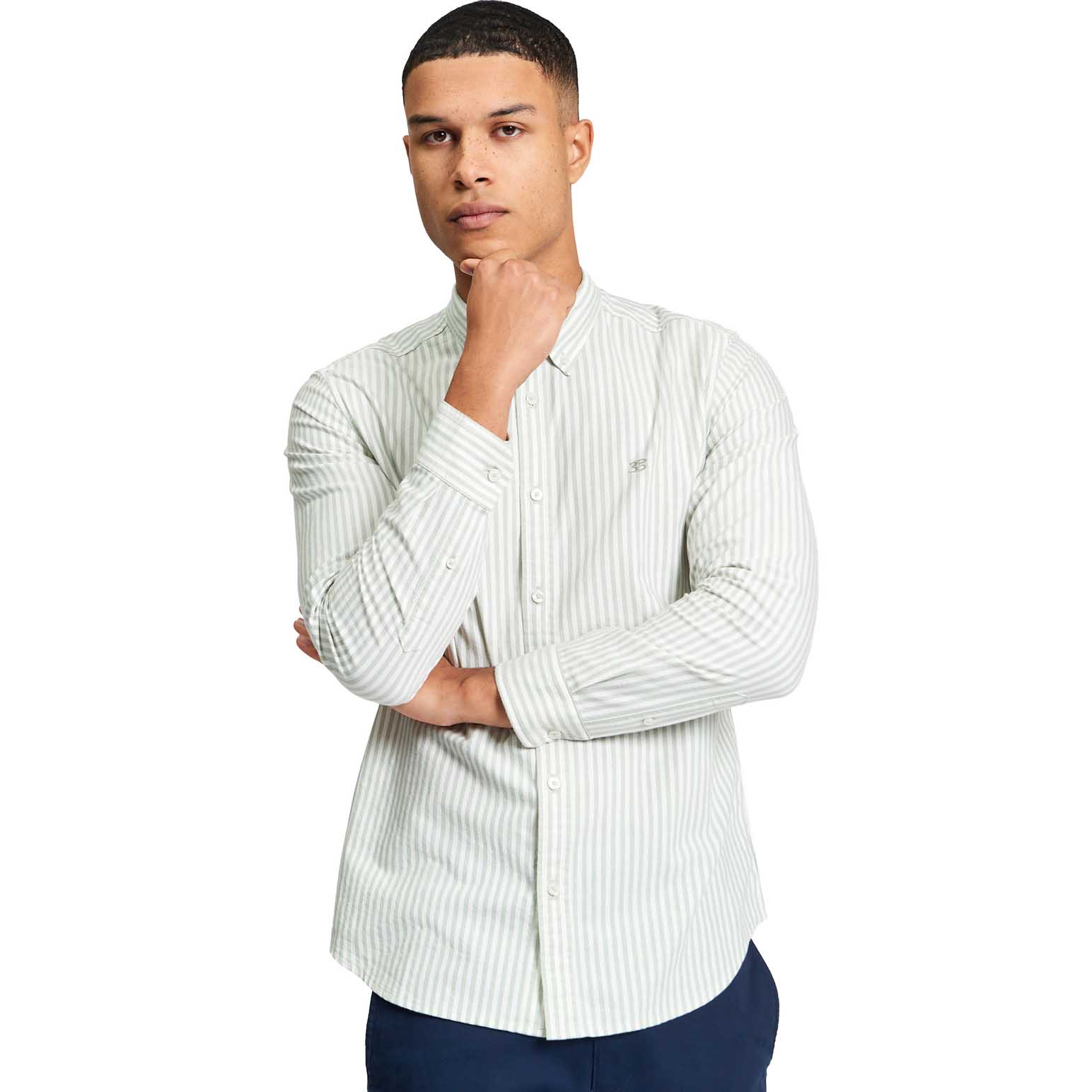 Ben Sherman Long Sleeve Oxford Check Shirt