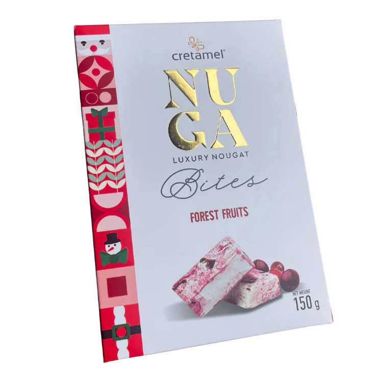 Cretamel Luxury Nougat Bites Forest Fruits 150g
