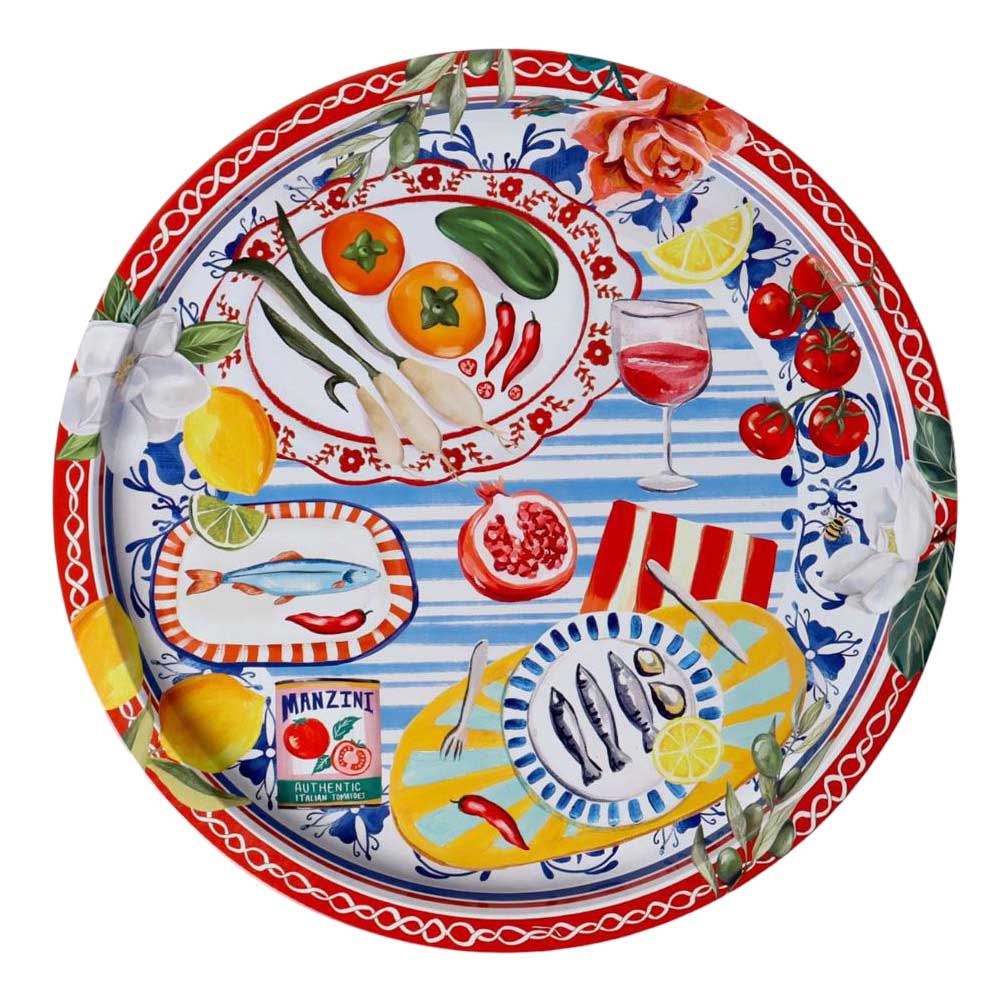 LaLaLand Italian Summer Celebration Tray