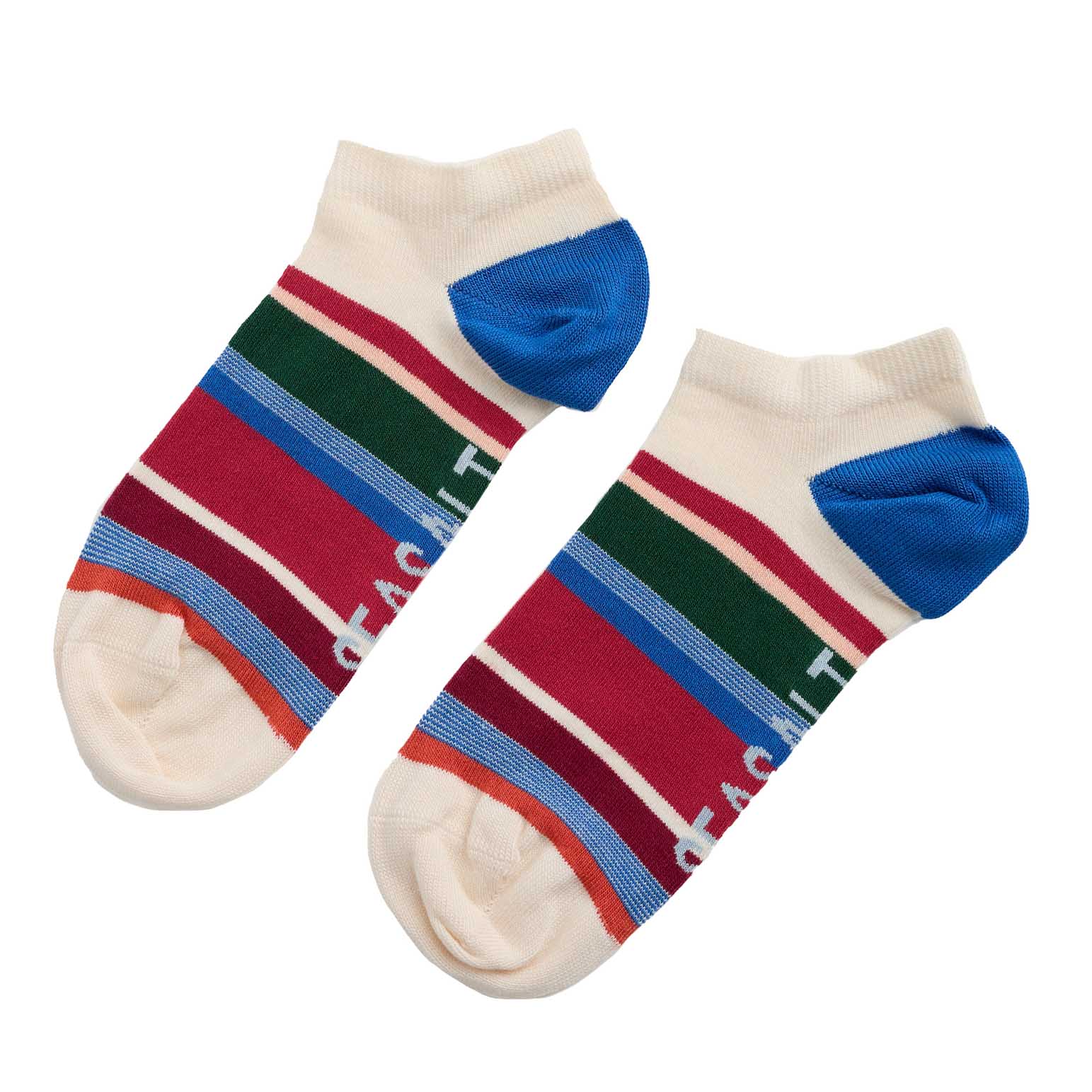 Seasalt Cornwall Womens Sailor Trainer Socks Upton Multi Chalk