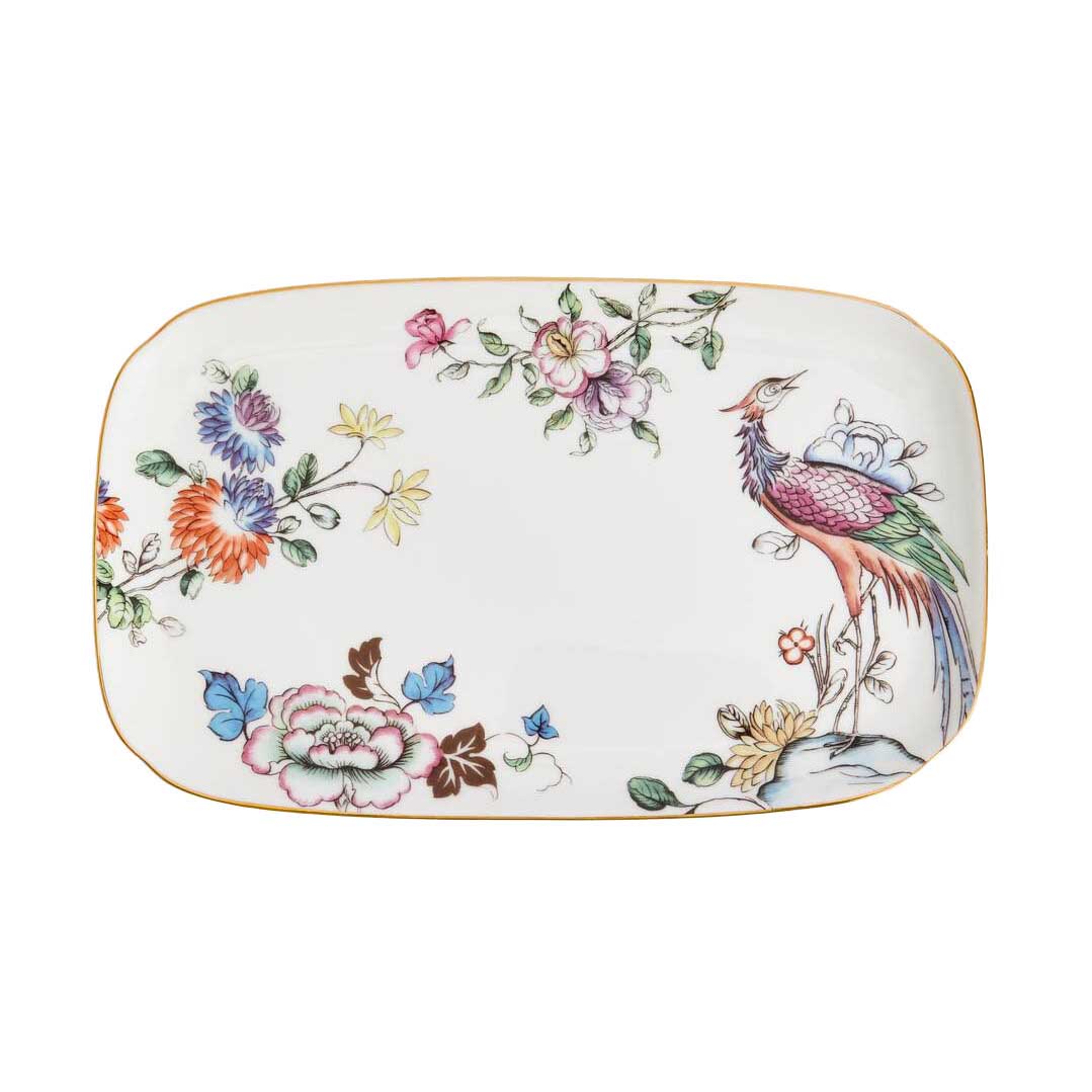 Wedgwood Fortune Rectangular Tray 25cm