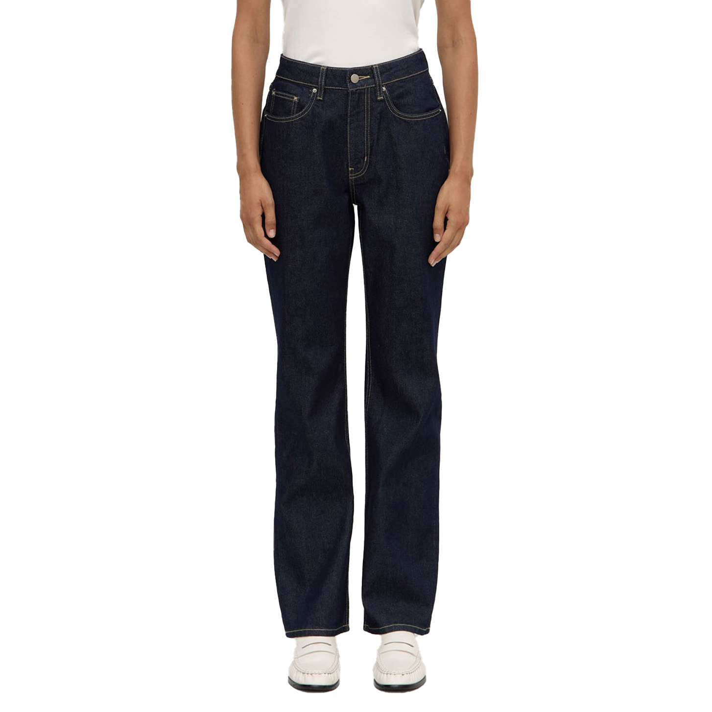 Assembly Label Womens Classic Straight Leg Jean