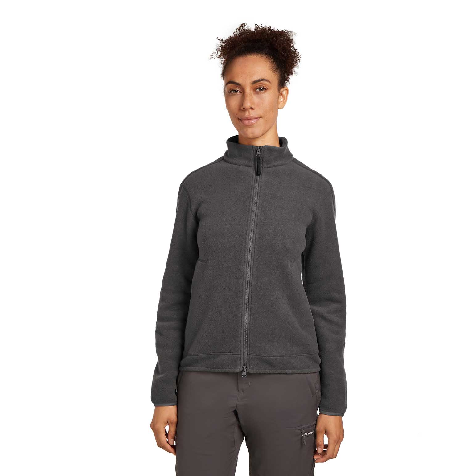 Icebreaker W Merino Blend 800 RealFleece Classic Pile LS Zip