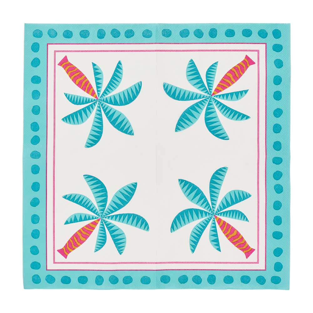 Annabel Trends Paper Napkins - Fiesta Palm 20Pcs
