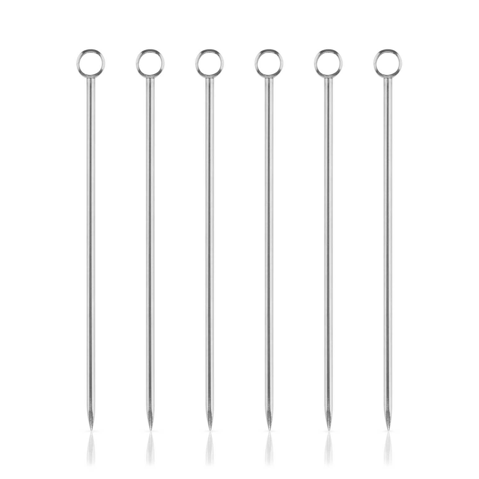 Viski Professional Stainless Steel Cocktail Pick Set