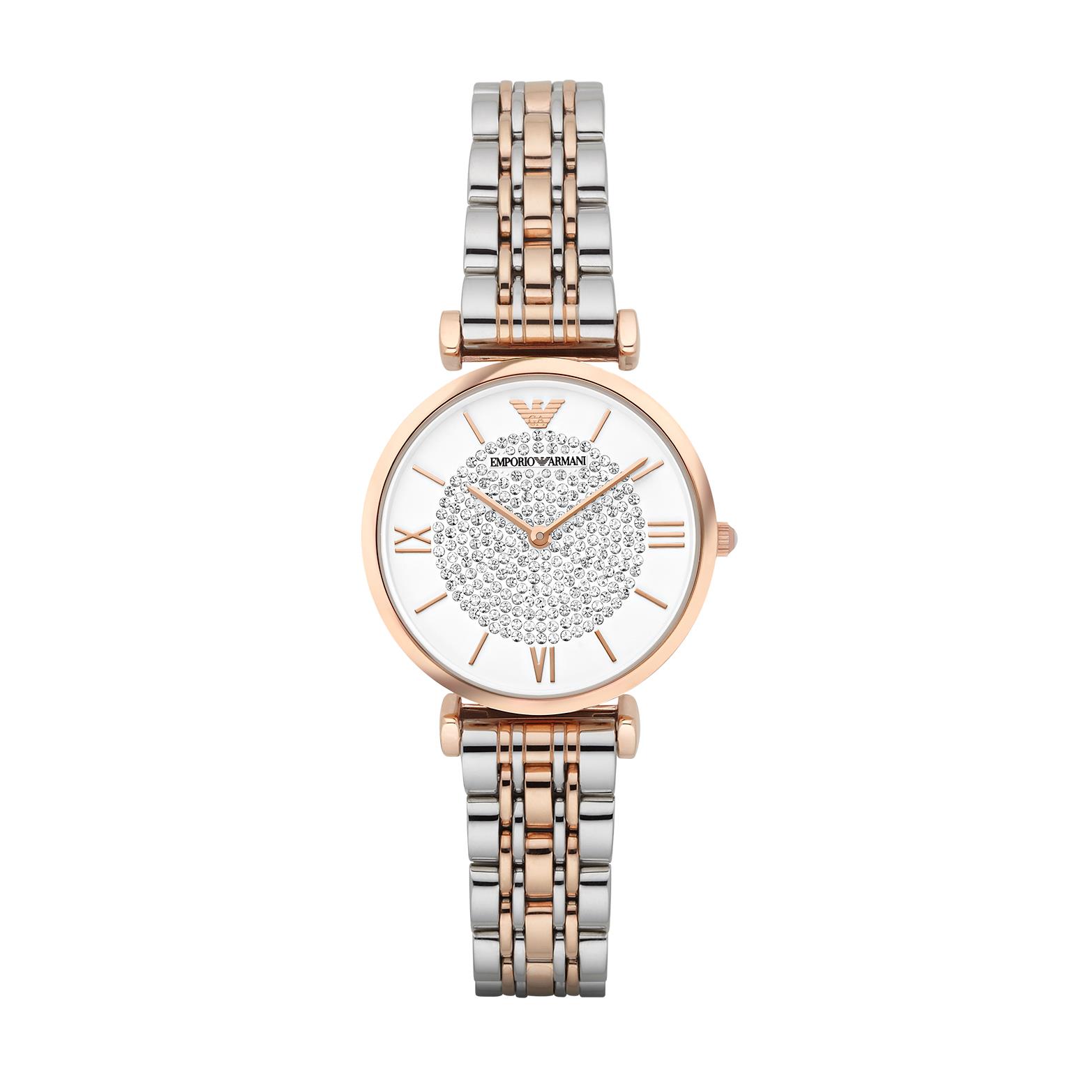 Emporio Armani Gianni Two Tone Analogue Watch AR1926