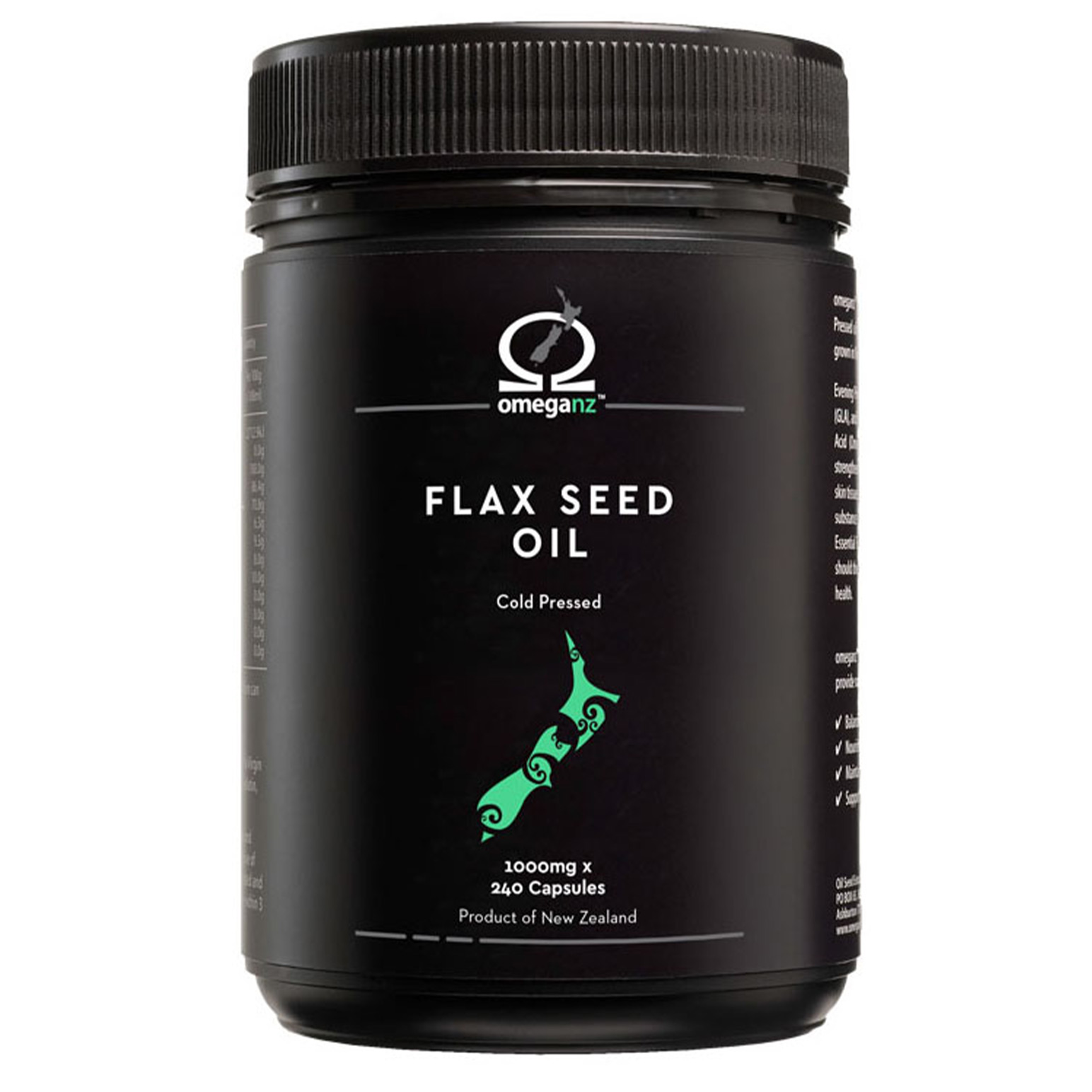 OmegaNZ Flax Capsules