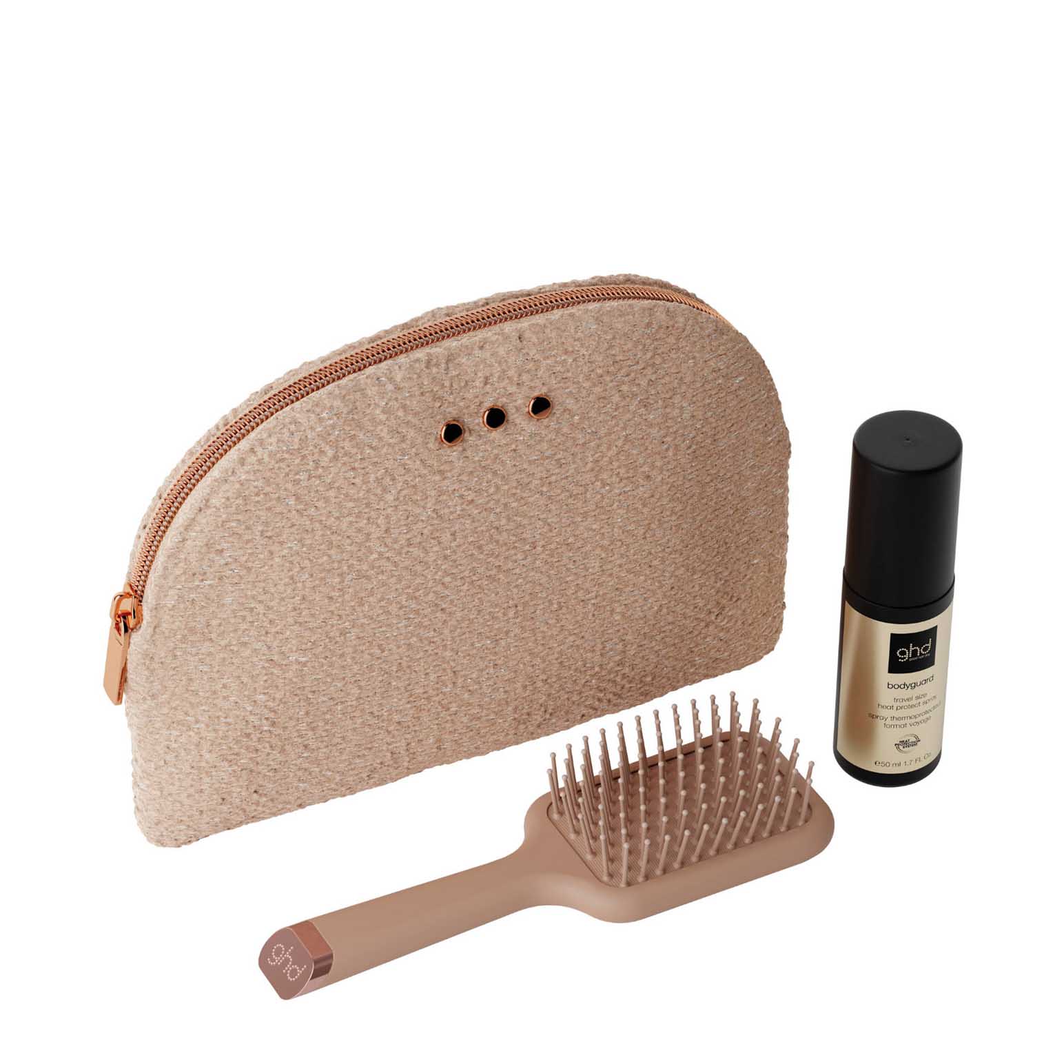 ghd Style Gift Set with Mini Paddle Brush & Mini Bodyguard