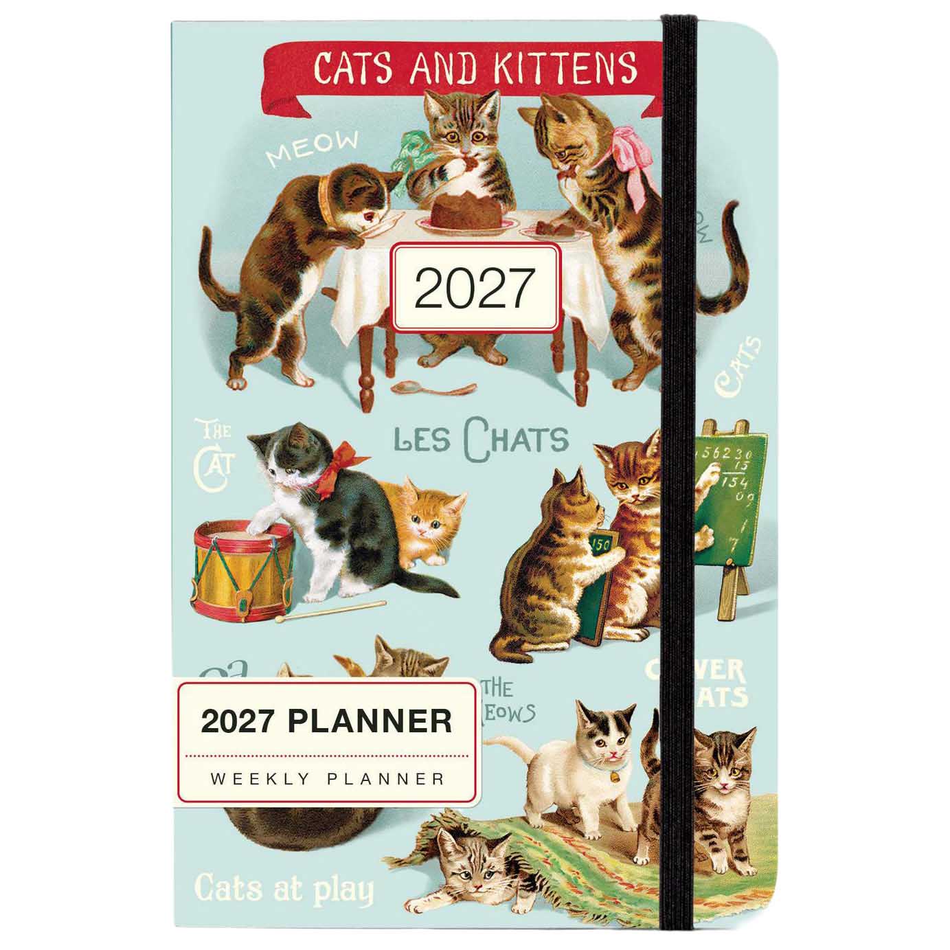 Cavallini Cats Weekly Planner 2027
