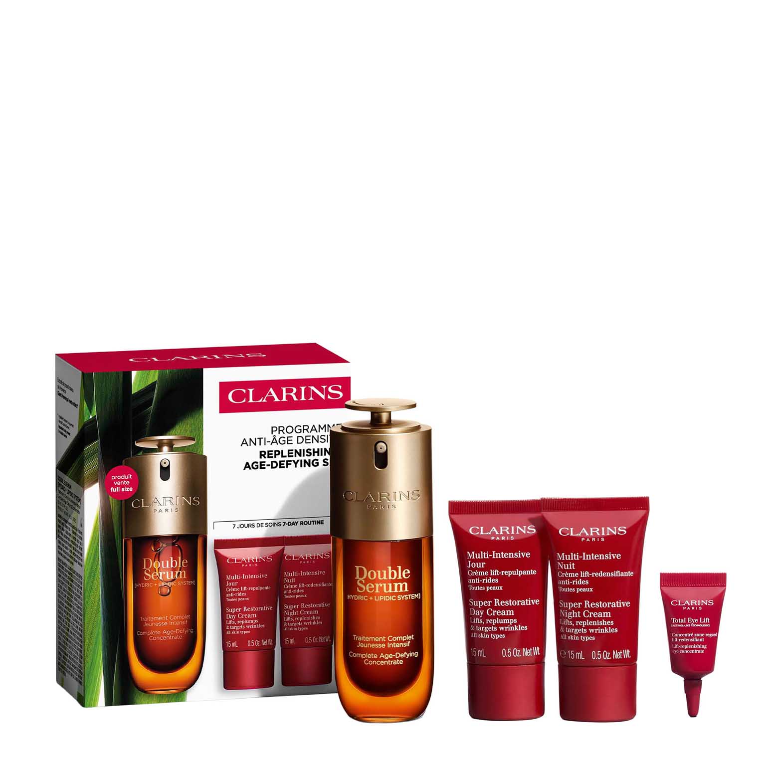 Clarins Double Serum & Super Restorative Collection