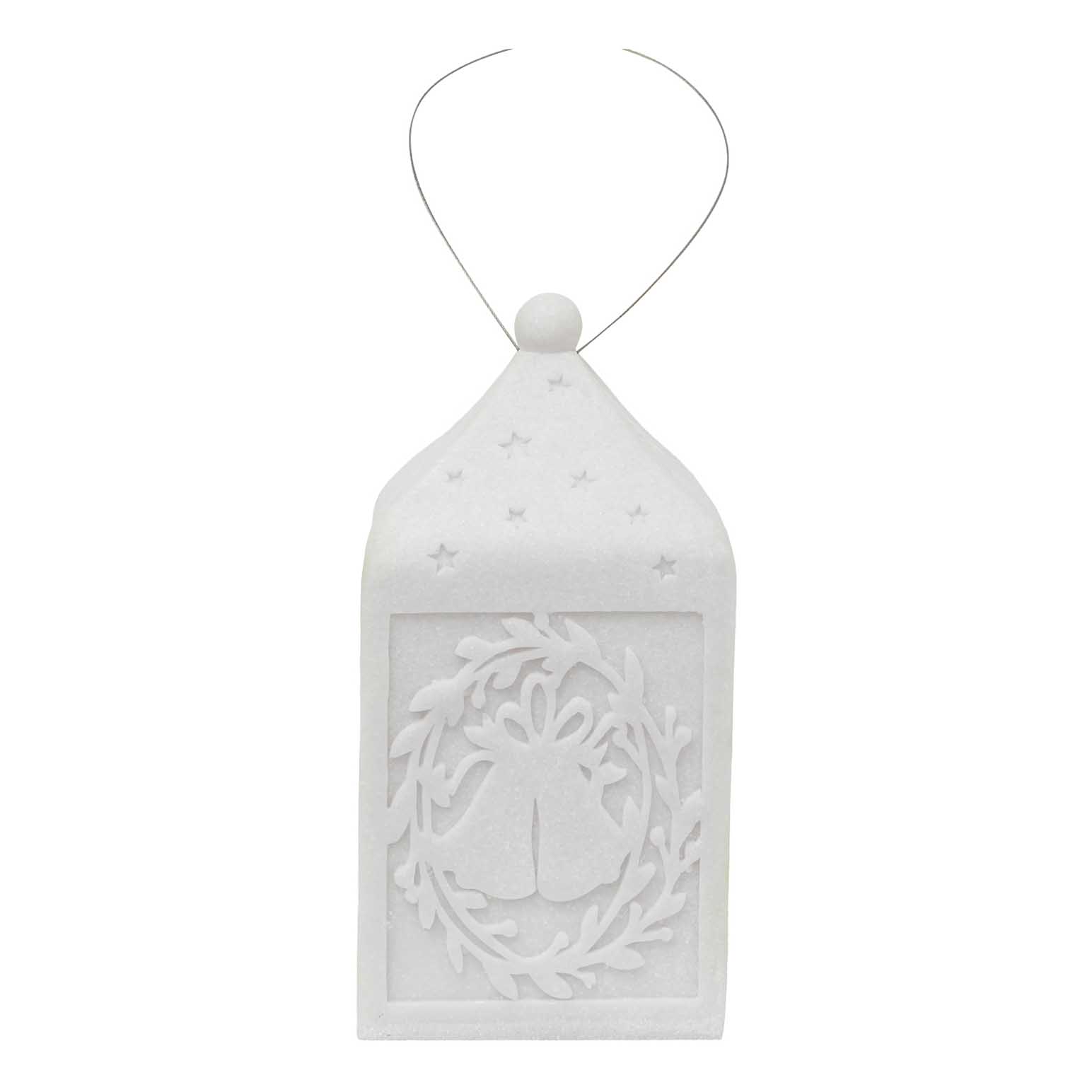 French Country Lantern with Bells Light Up