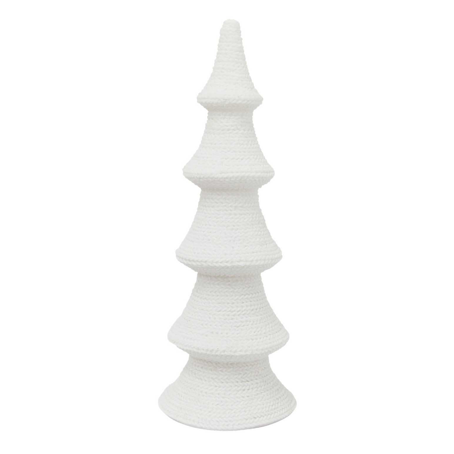 French Country Woven Cone Tree Light Up Large