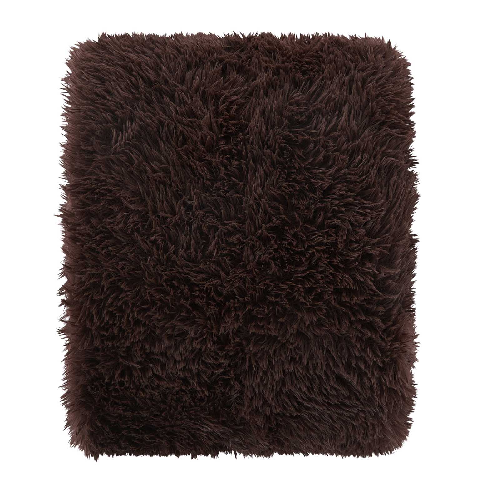 Top Drawer Grizzly Bear Cushion 500Gsm Longpile Fur - 45x45cm With Inner