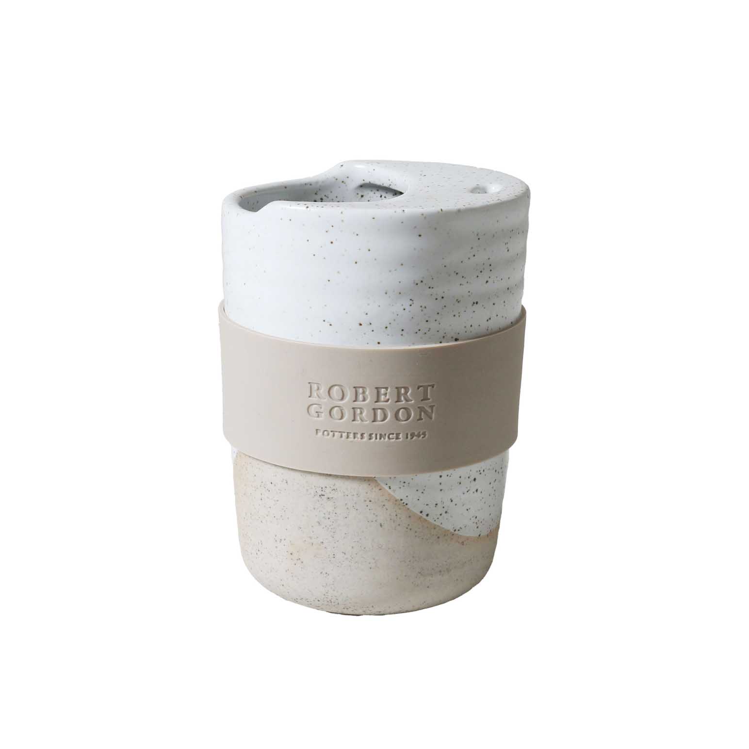 Robert Gordon Travel Cup  350ml Speckled Dip W/Band - The Wanderer