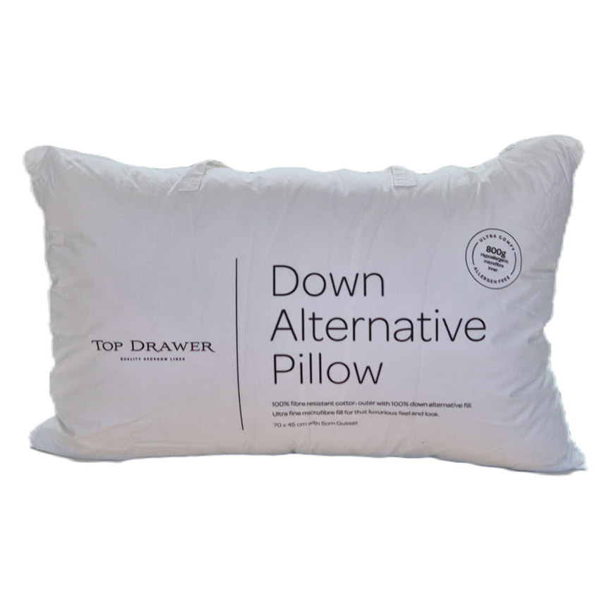 Top Drawer Down Alternative Pillow 800g