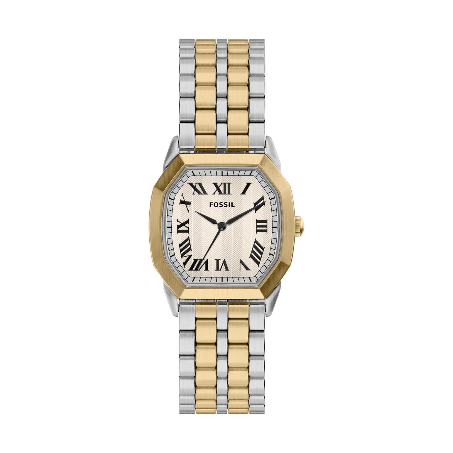 Fossil Harlow 33mm Three-Hand Two-Tone Stainless Steel Watch