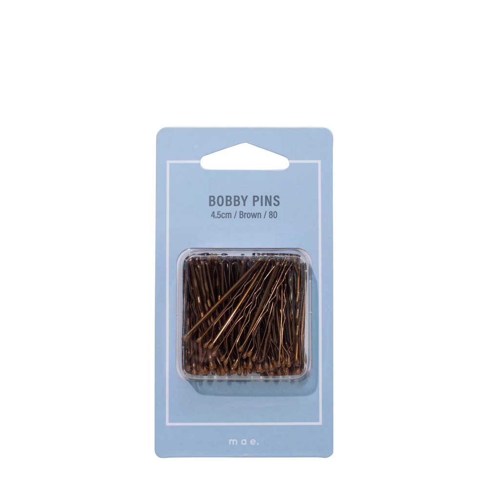 Mae Bobby Pins Contour 5cm - Brown