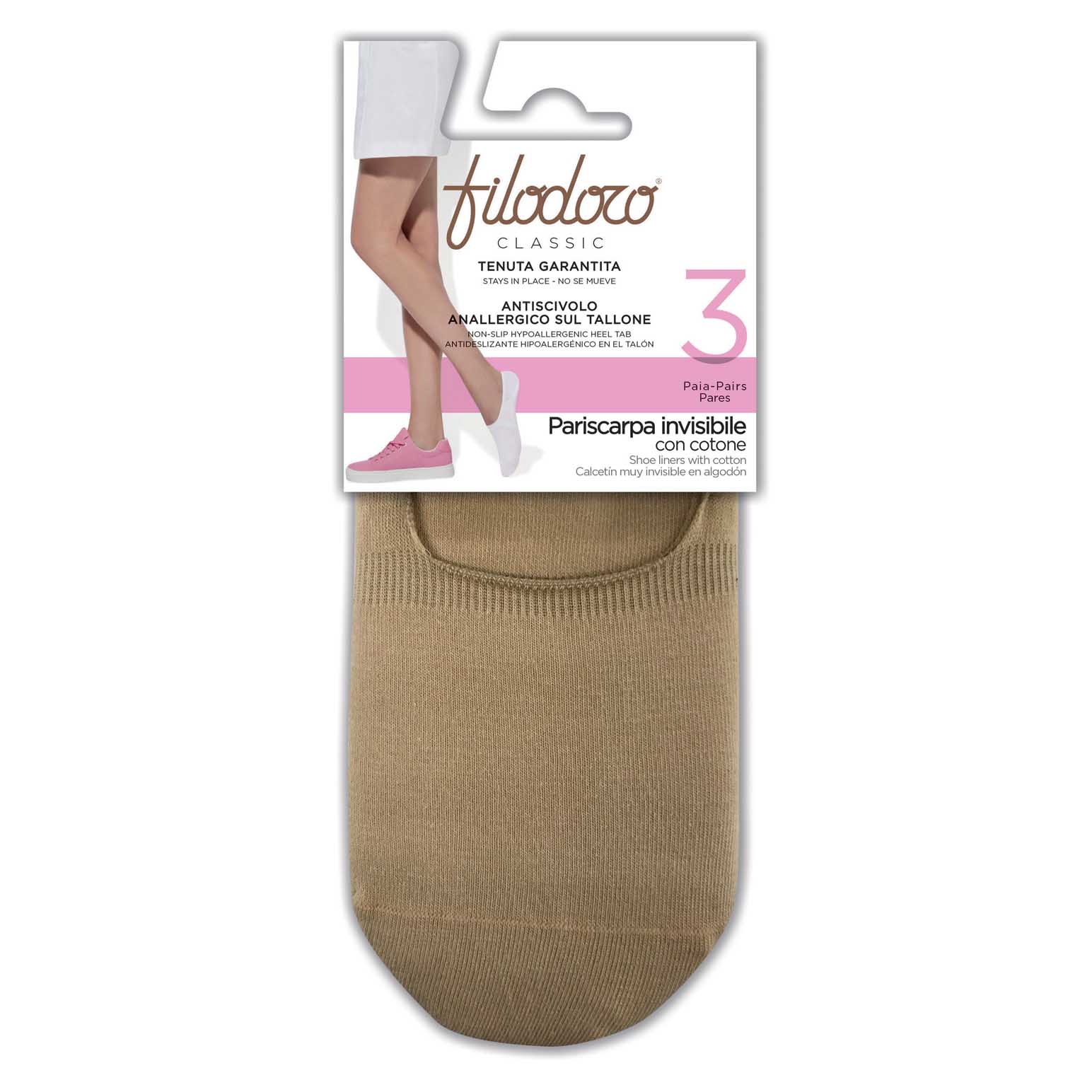 Philippe Matignon Filo Invisible Sock 3 Pairs