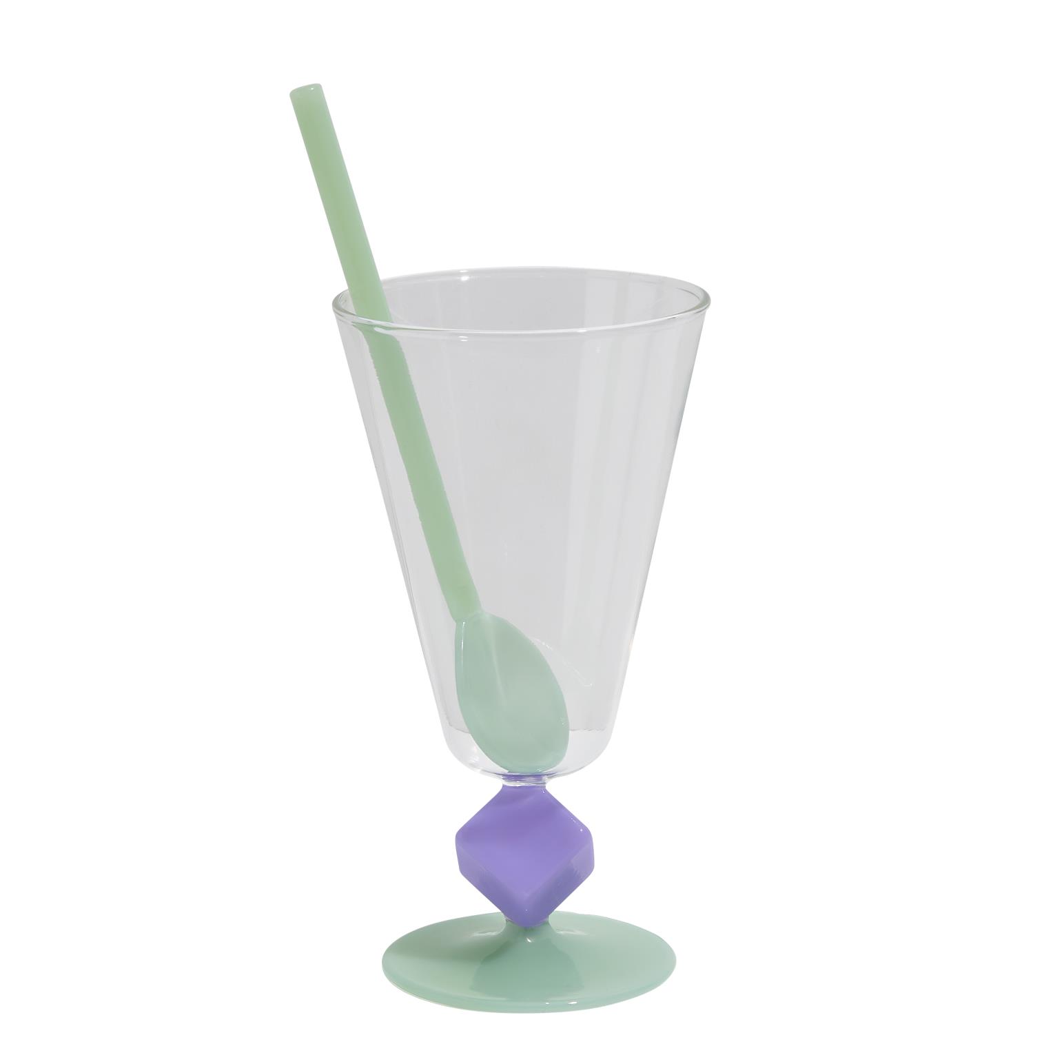 Fazeek Cube Sundae Glass + Spoon | Ballantynes Department Store