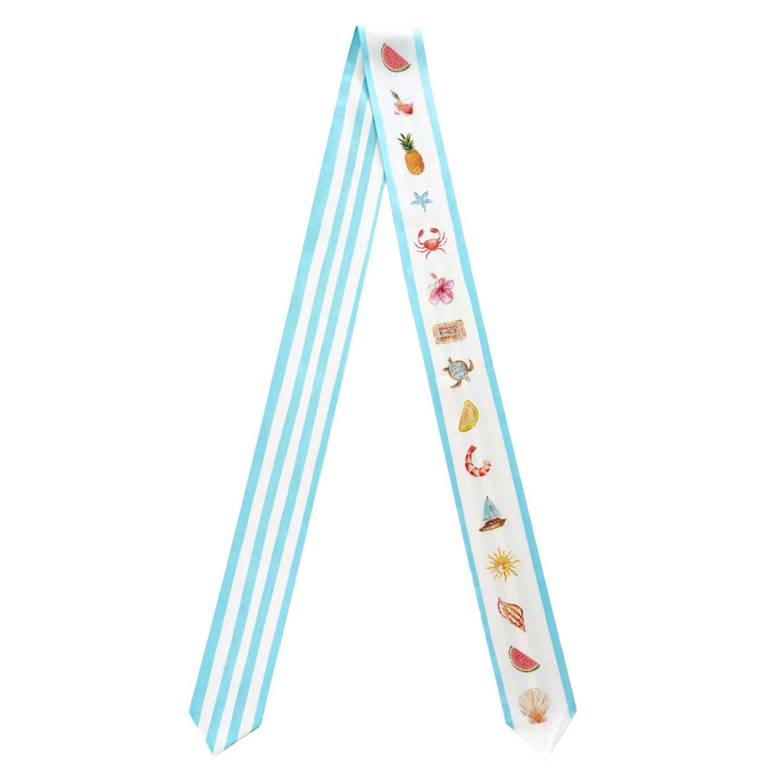 Dark Hampton X Cass Deller Hasting Street Silk Twilly