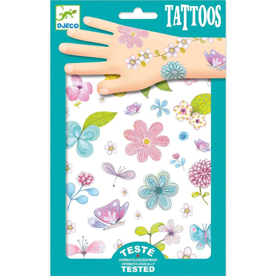 Voodle Fair Flowers of The Fields Temporary Tattoos