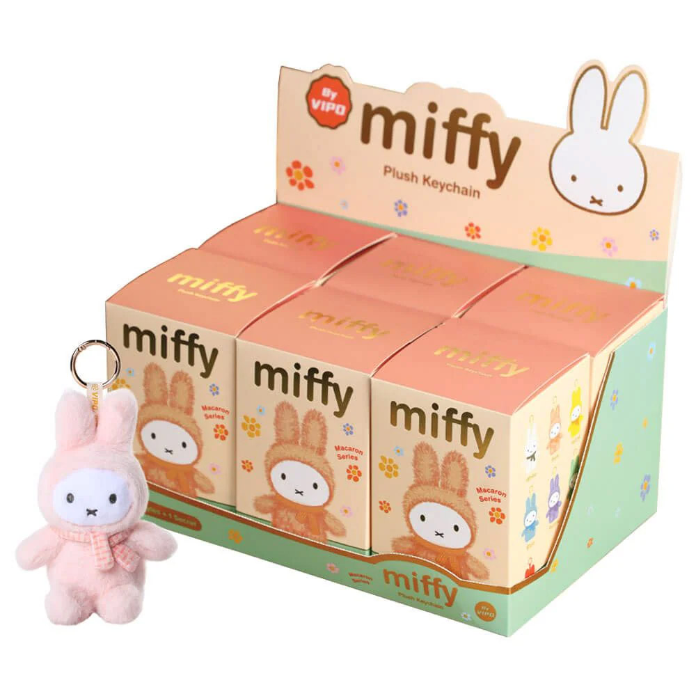 Miffy Blind Box: Miffy Sitting Plush Keychain