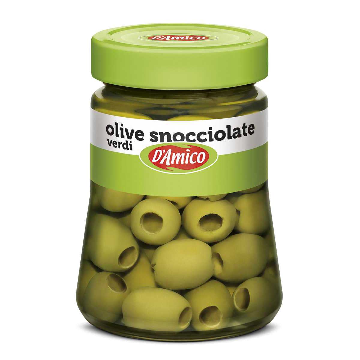D'Amico Pitted Sicilian Olives 290g