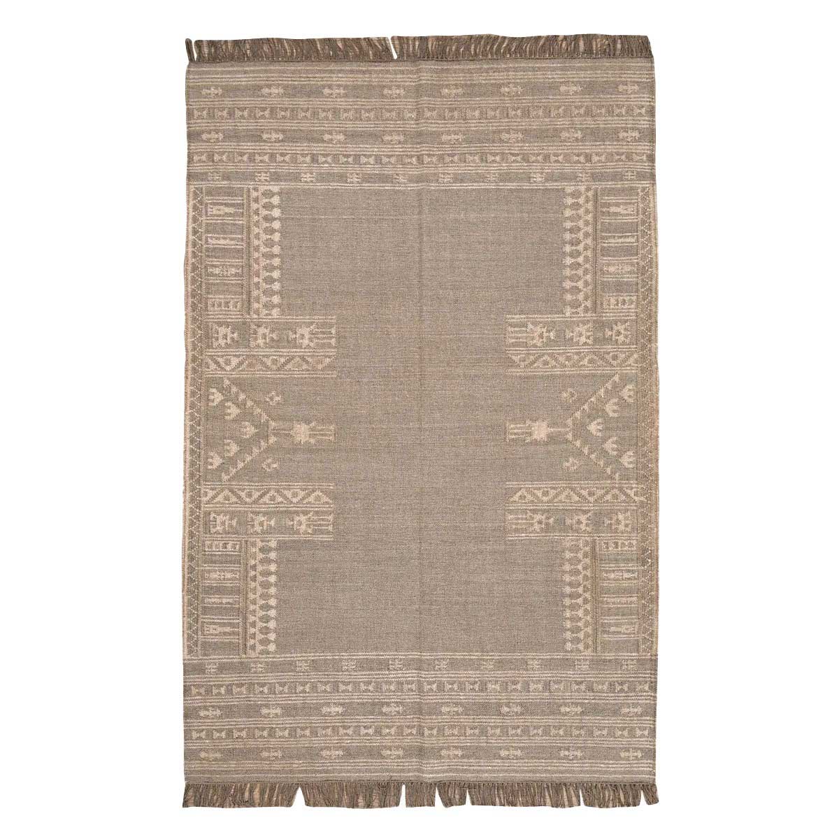 French Country Sundara Motif Rug Sand Small