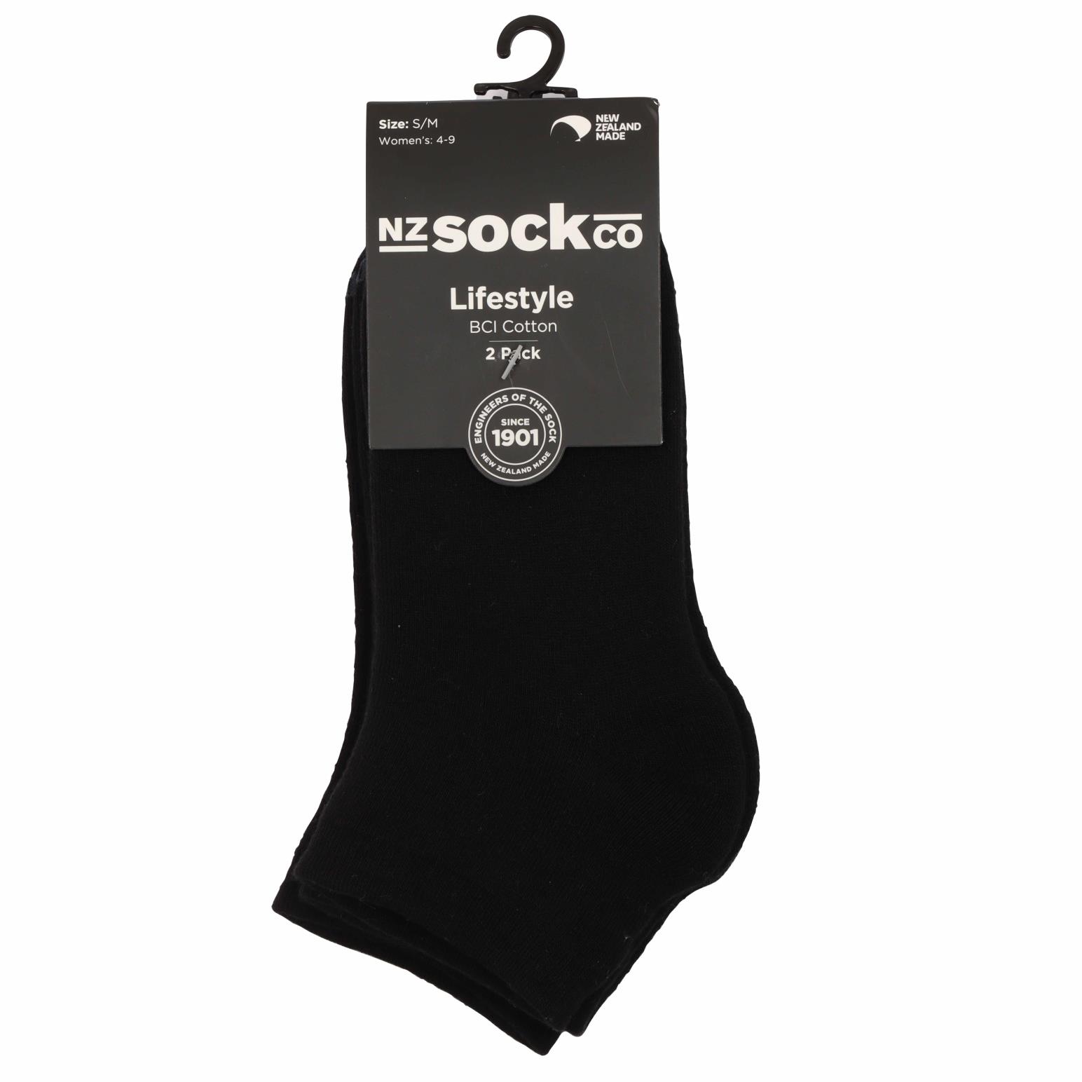 NZ Sock Co Low Cut Trainer Socks - 2 Pack