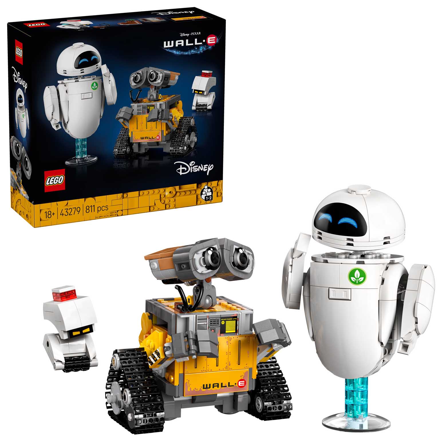 Lego Disney Pixar Wall-E And Eve