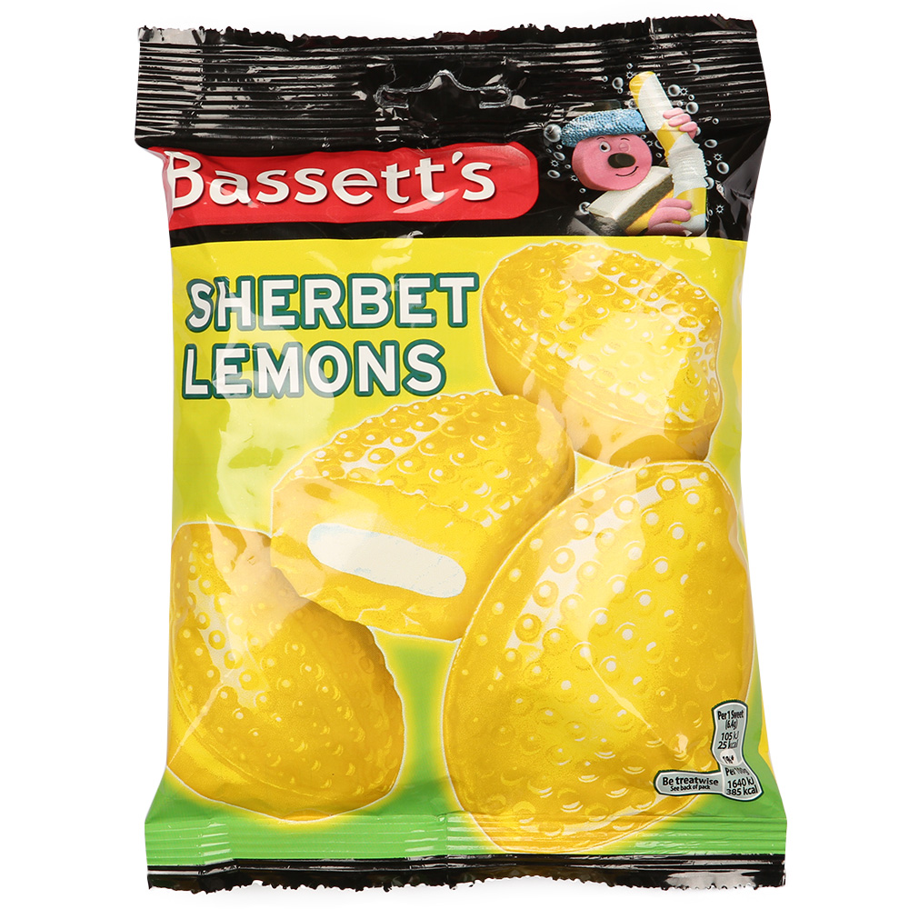 Maynards Bassetts Sherbet Lemons 192g