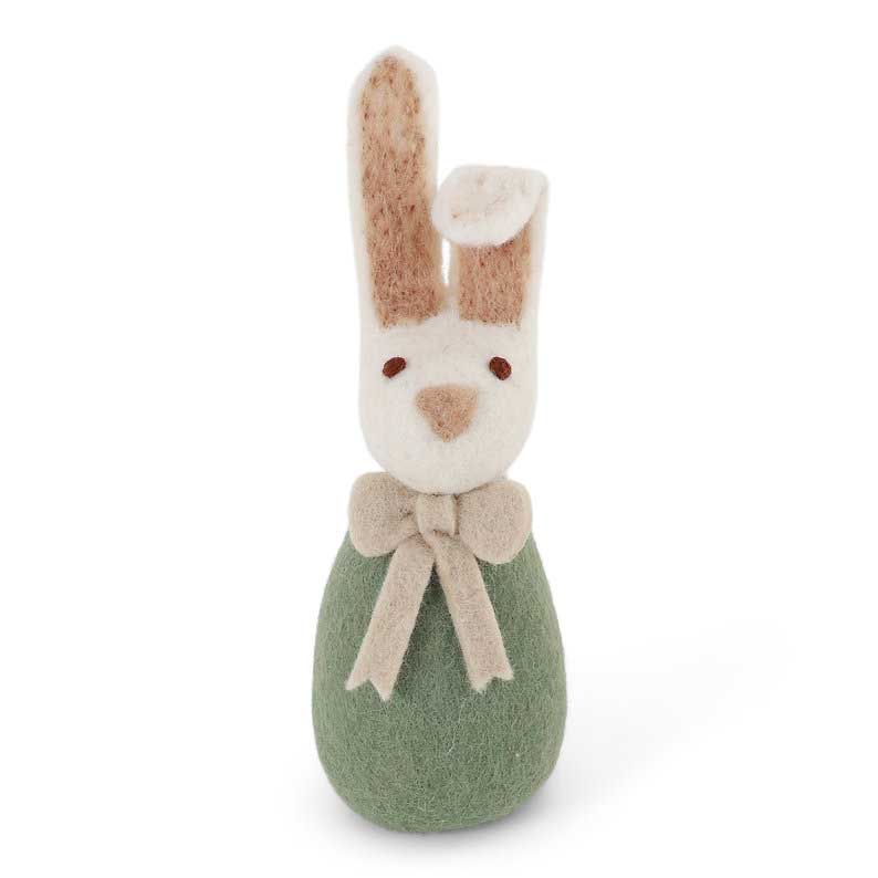 Gry & Sif Big Bunny With Bow - Green