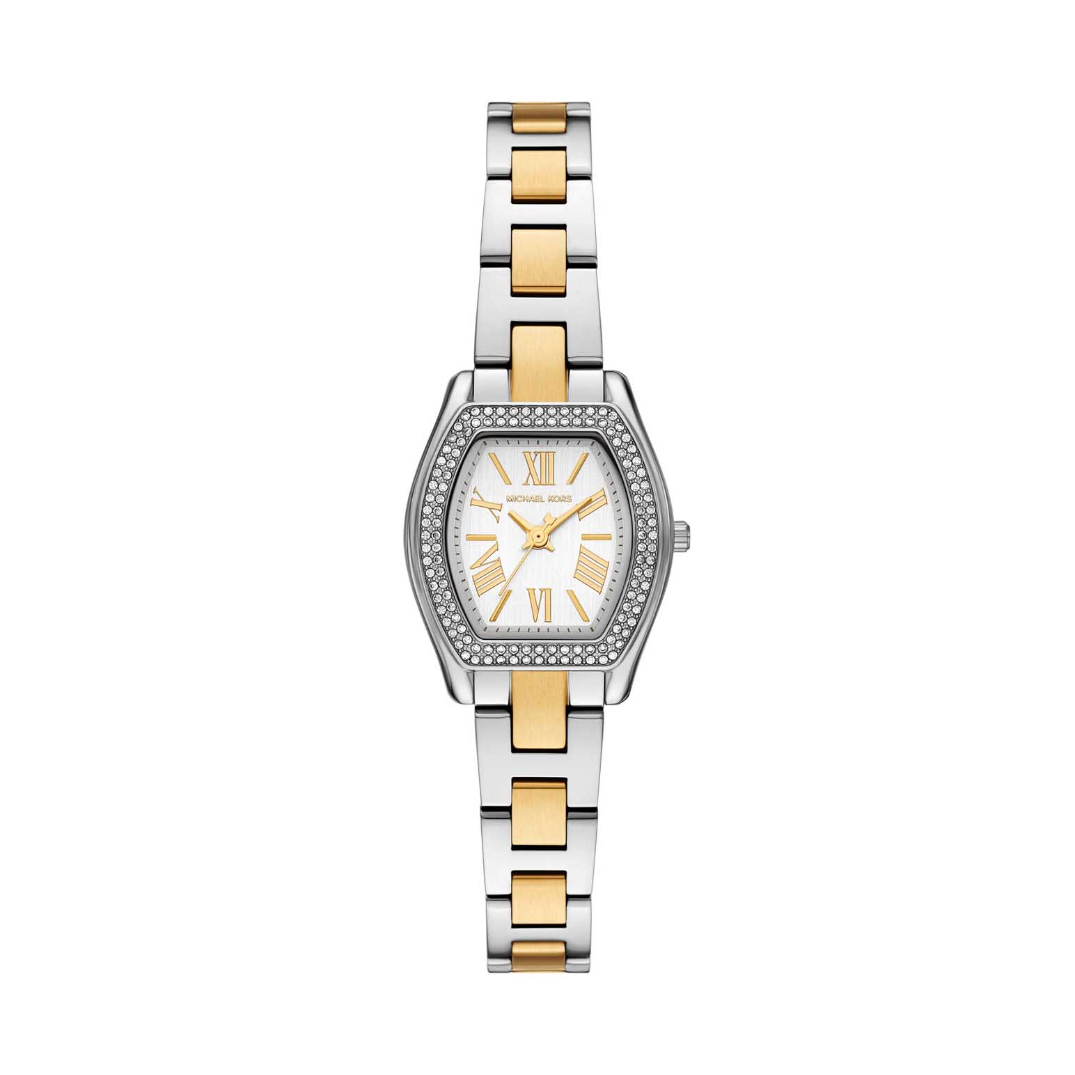 Michael Kors Chelsea Three-Hand Two-Tone Stainless Steel Watch