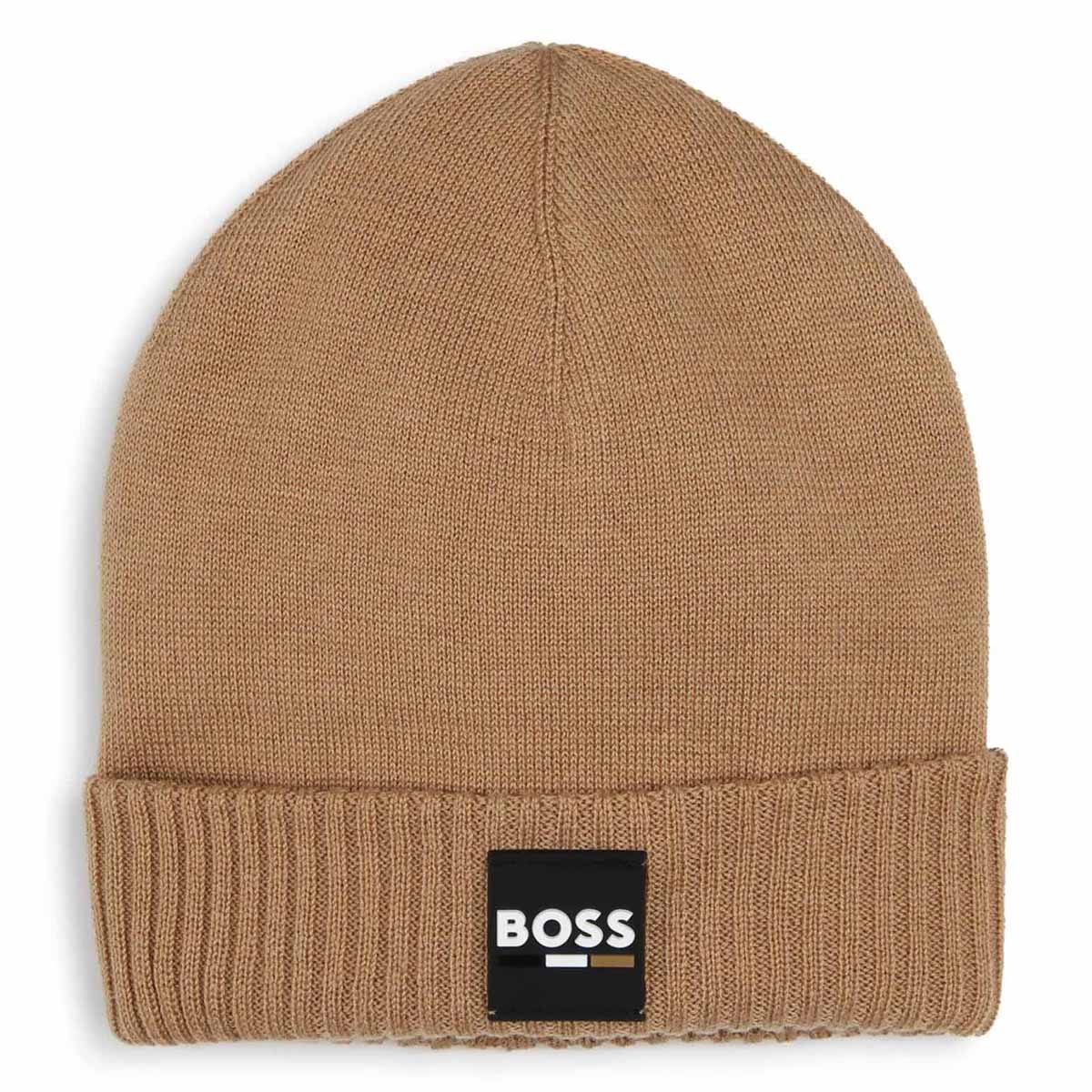 BOSS Knitted Fold-Up Beanie T2 - T4