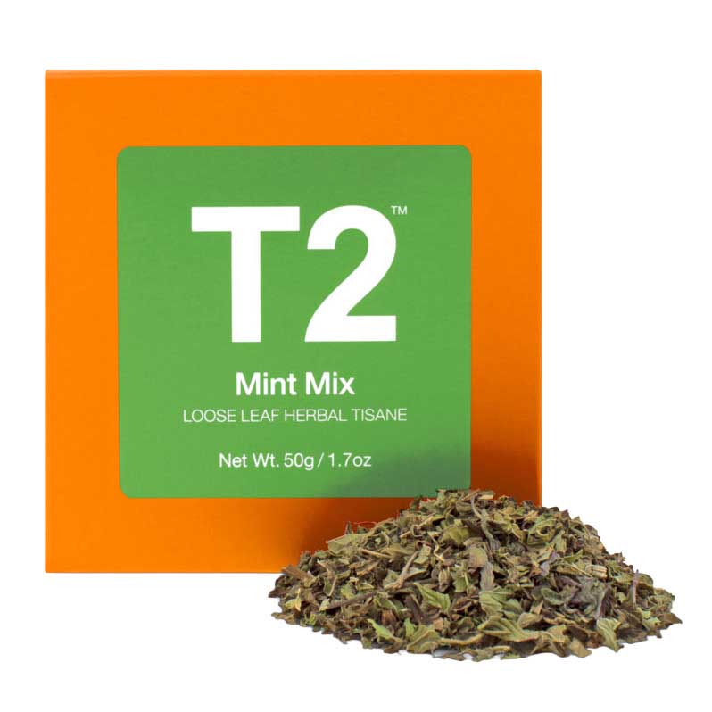 T2 Mint Mix Loose Leaf Cube 50g