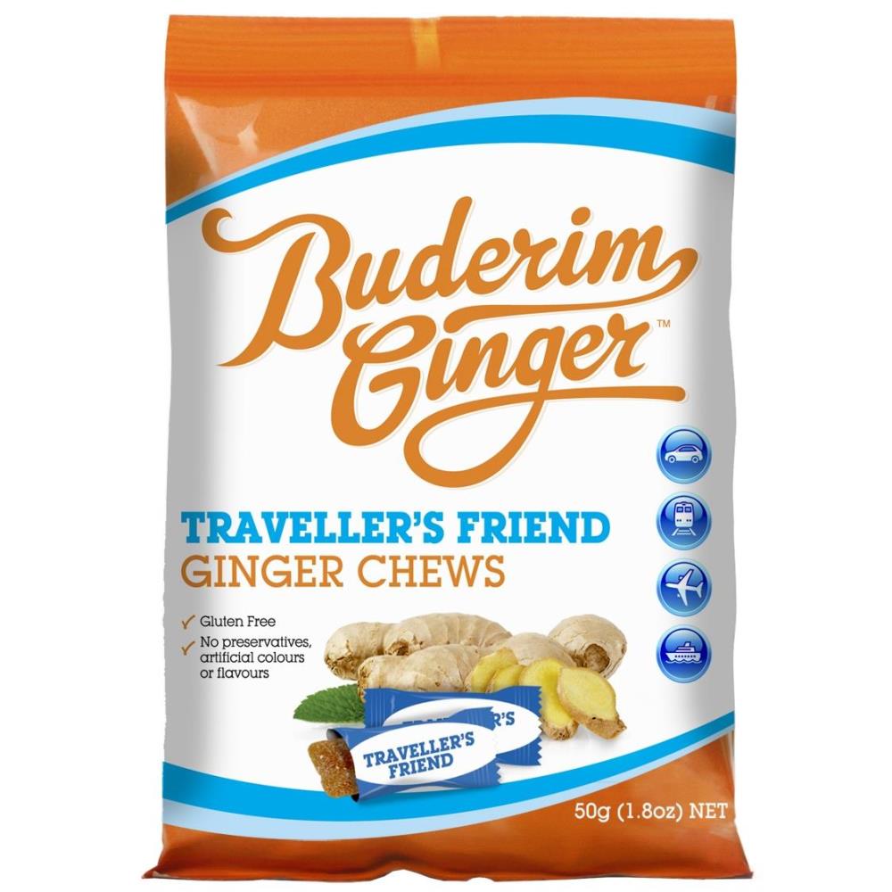 Buderim Ginger Travellers Friend 50g
