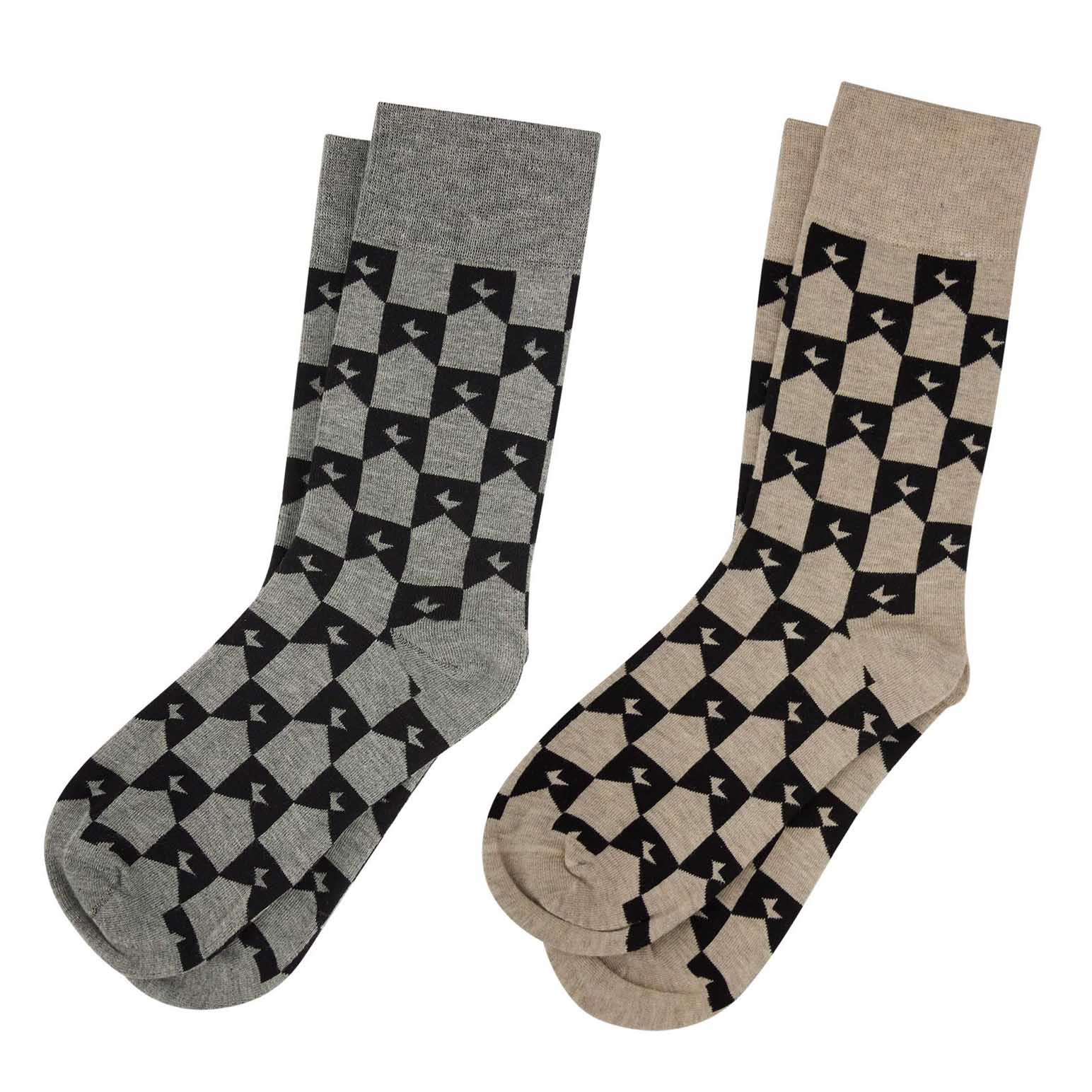 Karen Walker Monogram Socks - 2 Pack