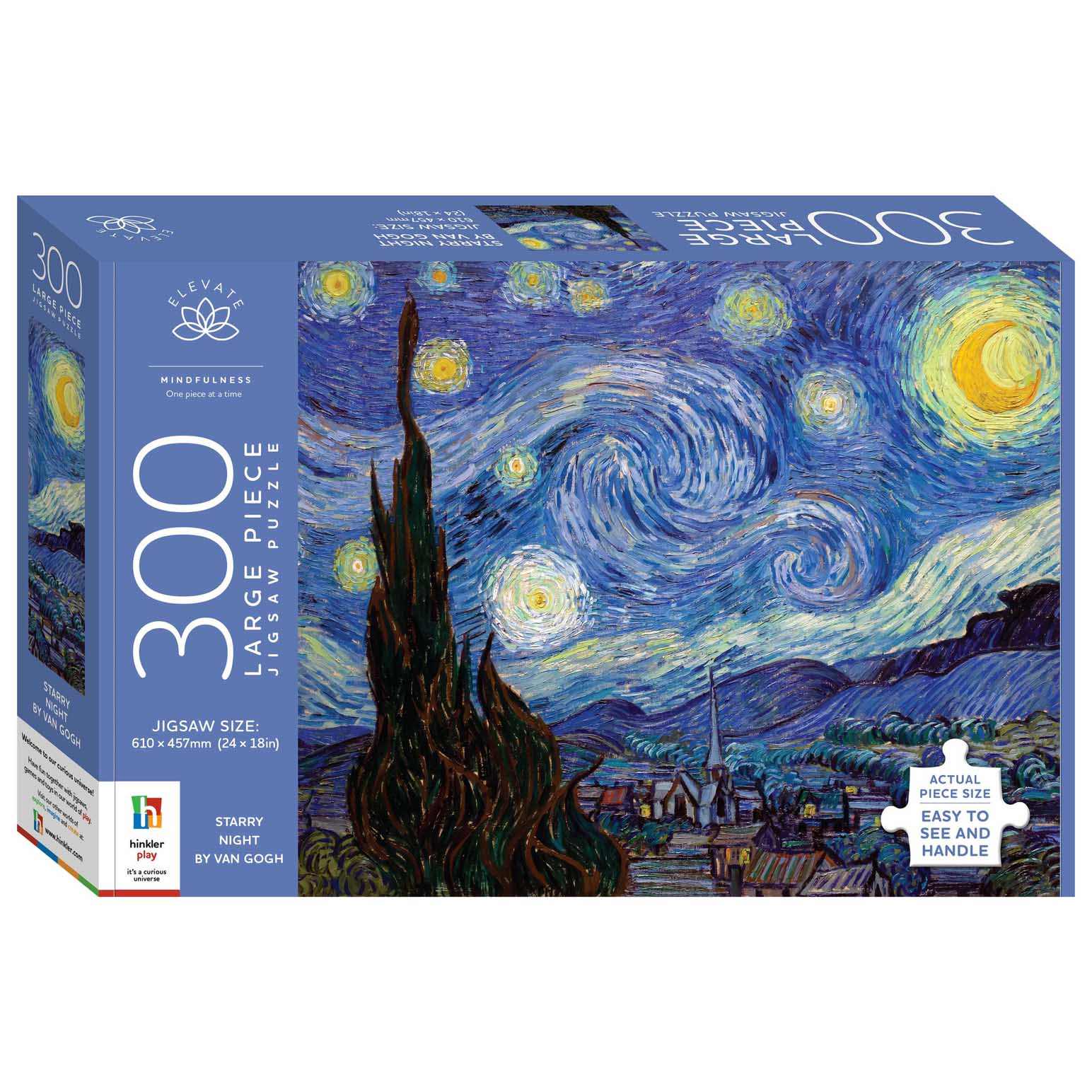 Hinkler Starry Night By Van Gogh Large 300Pc Puzzle