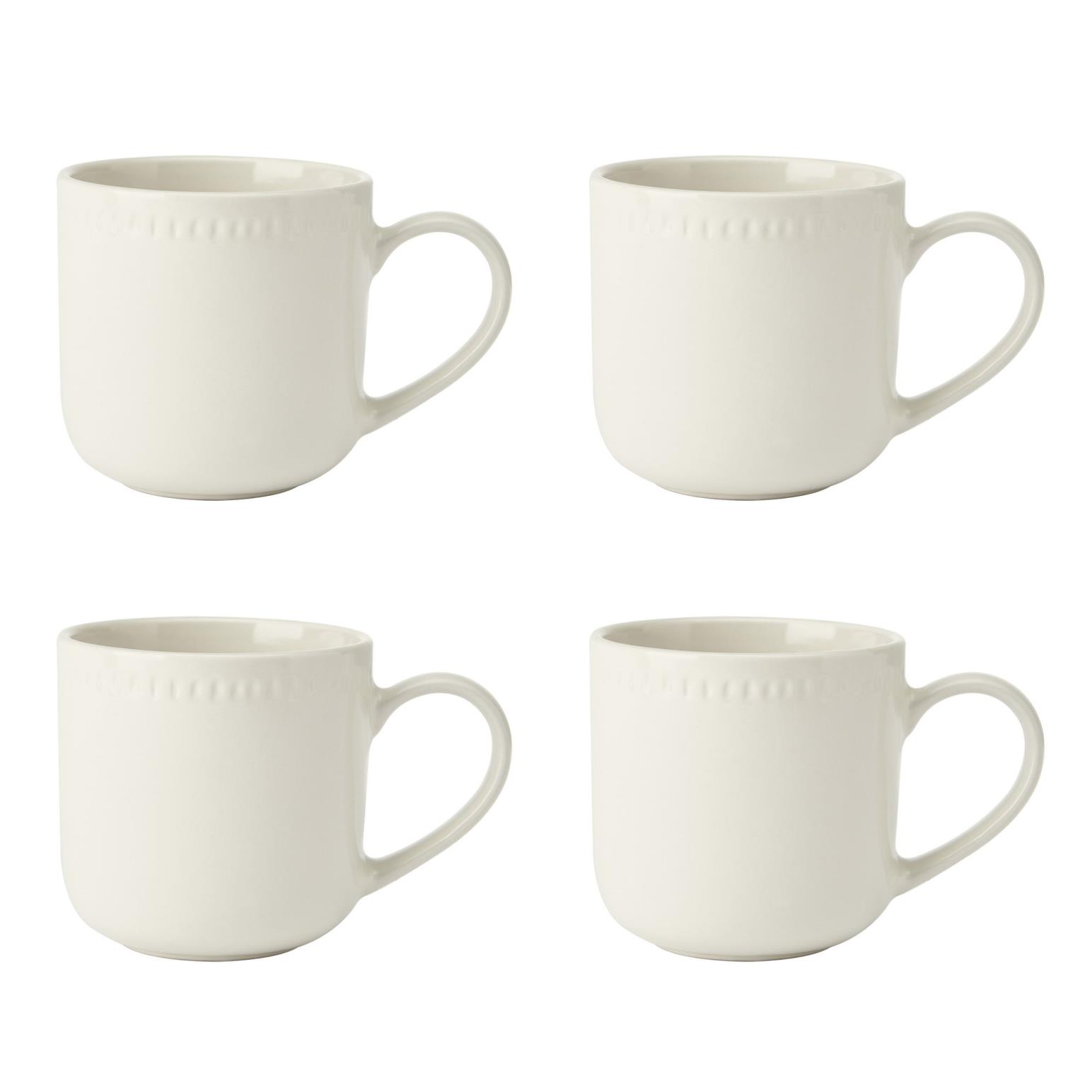 Mikasa Cranborne Mugs 320ml Set Of 4