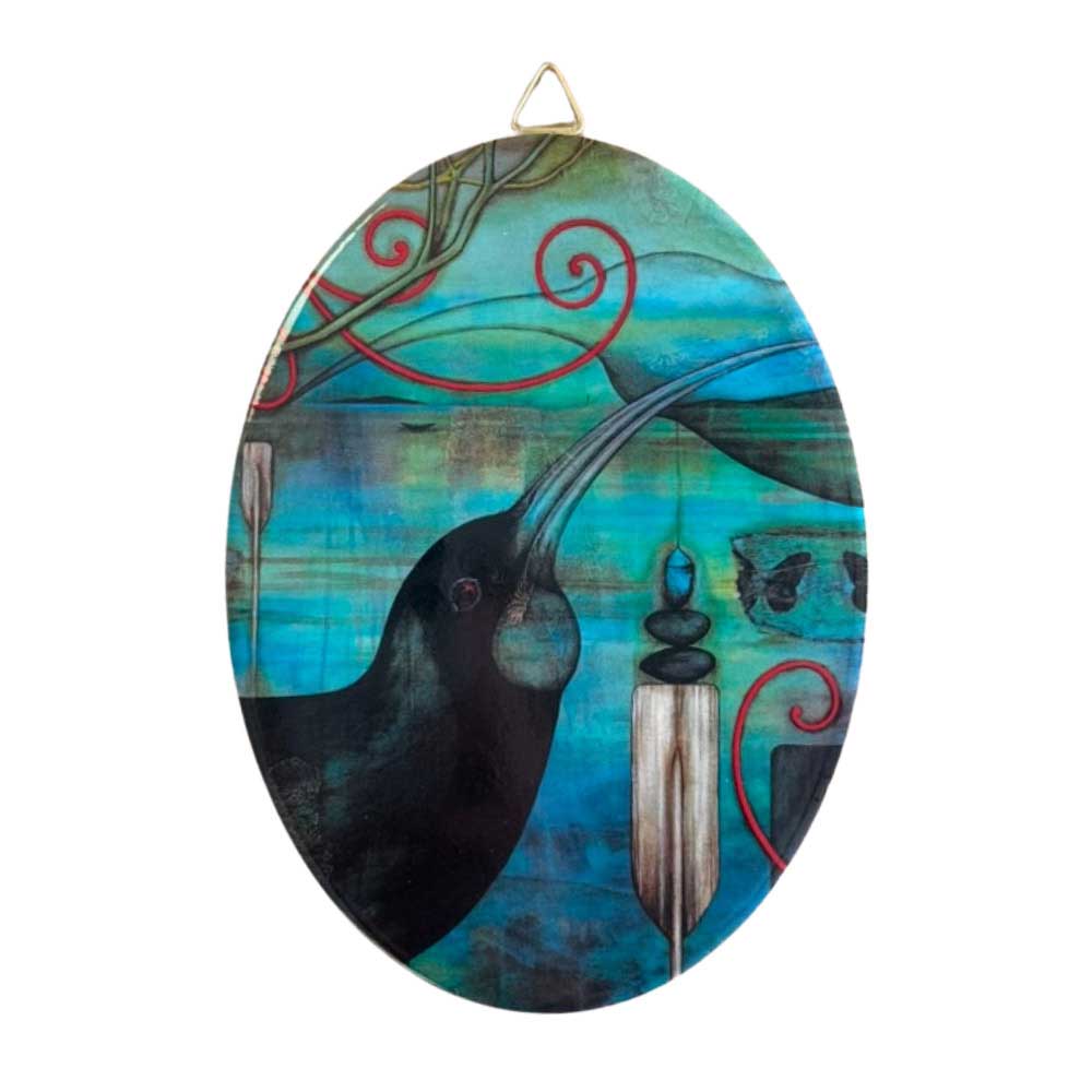 Kathryn Furniss Art Tile - Huia
