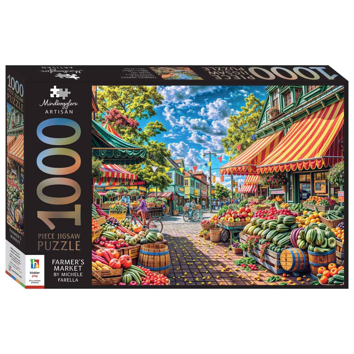 Hinkler Mindbogglers Artisan 1000 Piece Farmer's Market