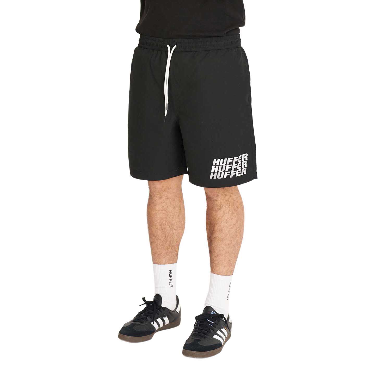 Huffer Staple Trunk/Stacked Black