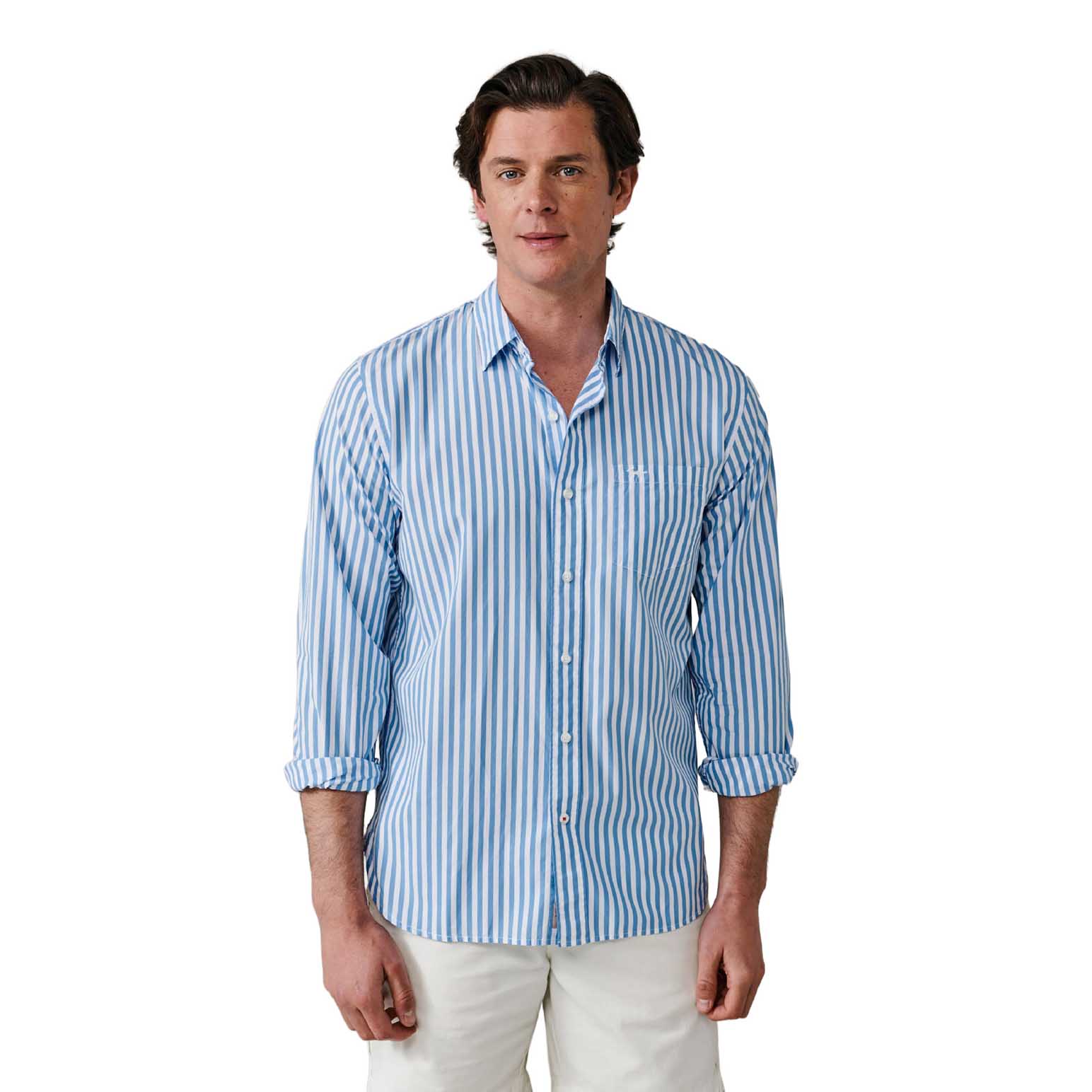 Aubin Gladstone Poplin Shirt