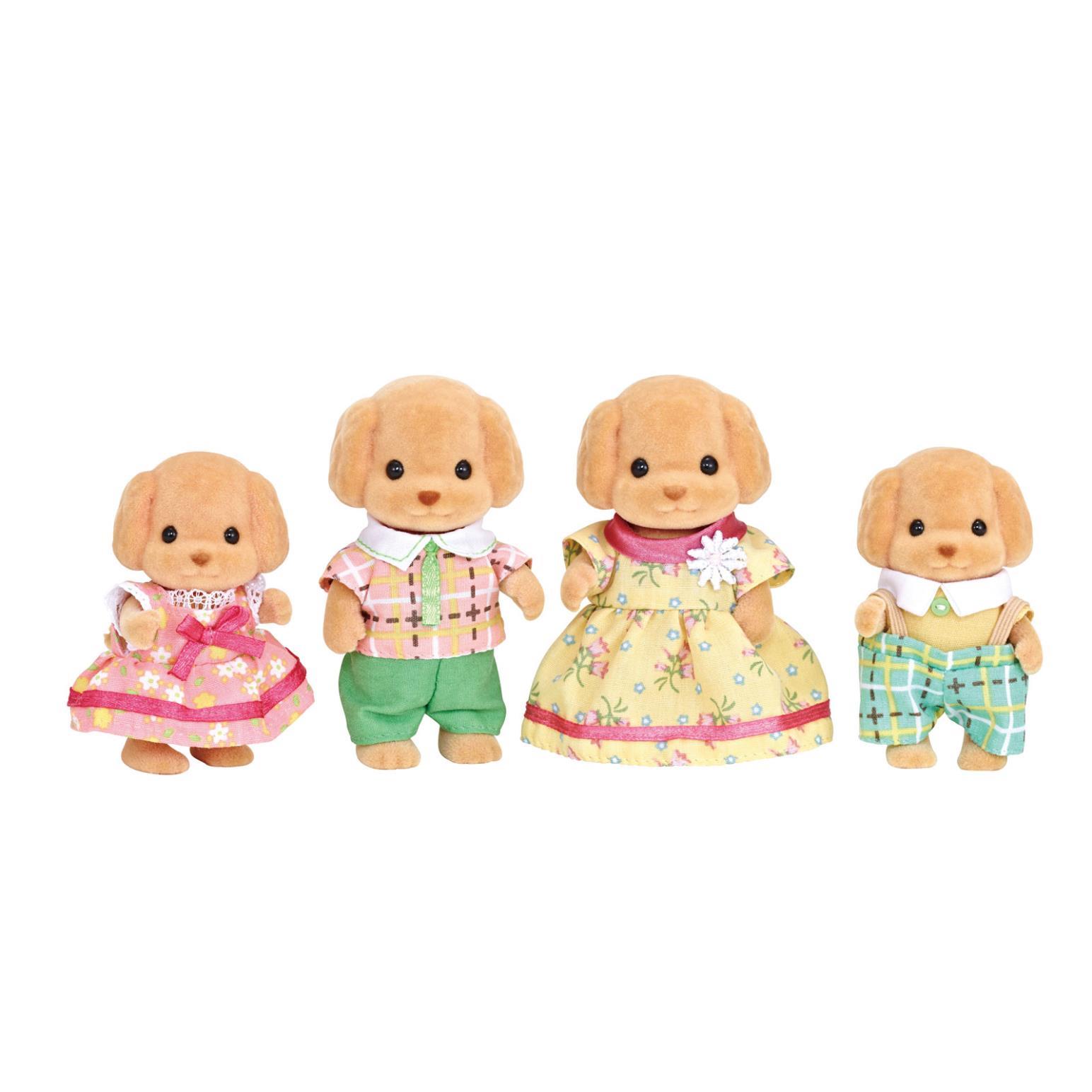 Sylvanian Families Toy Poodle Family