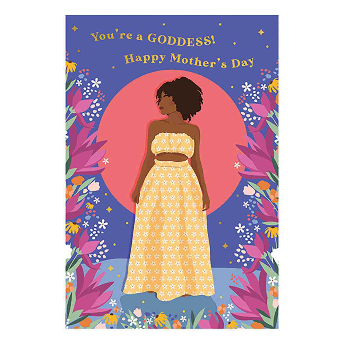 Image Gallery Fierce Fab Goddess Mother's Day Card