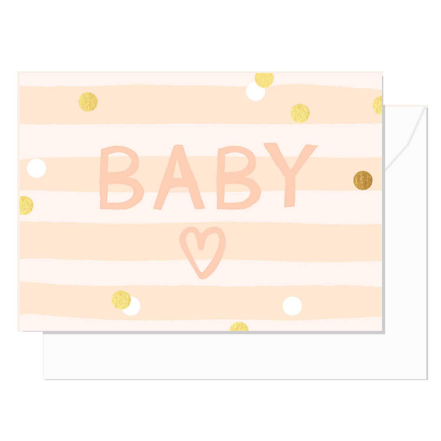 Elm Paper Baby Stripe Sand Card