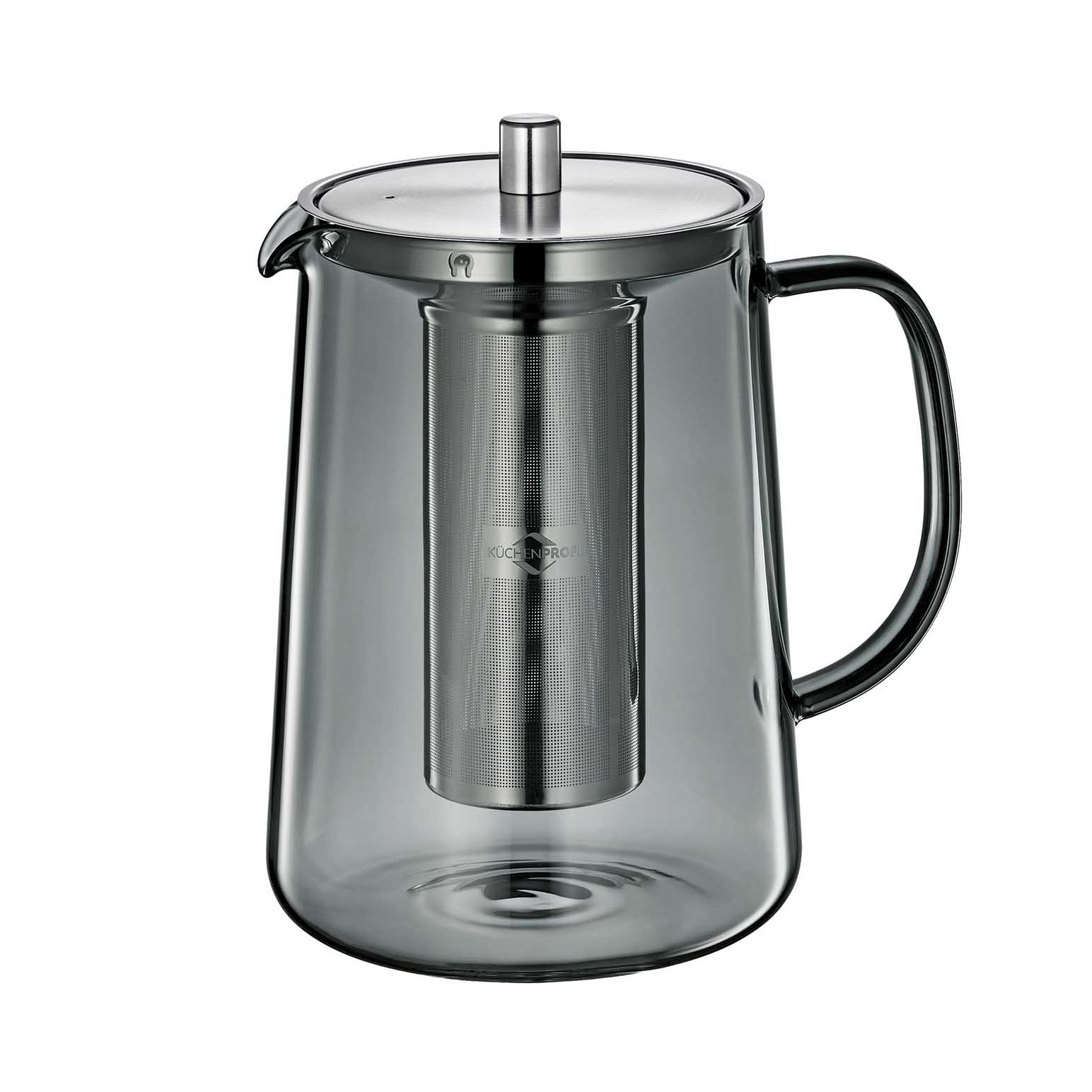 Zassenhaus Assam Teapot Dark Glass 1.2Ltr
