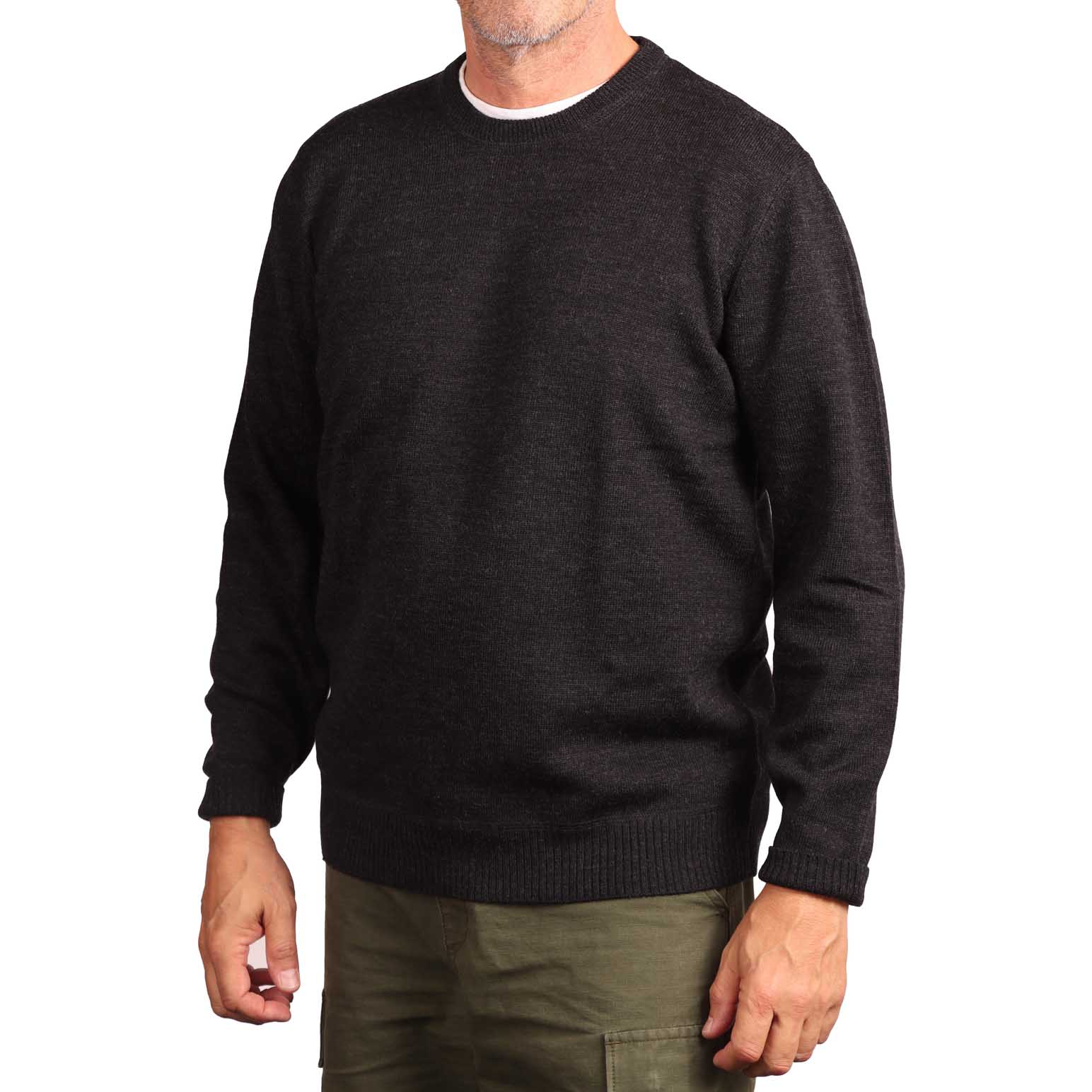 Silverdale Crew Neck Pullover - Regular Fit (100% Pure Wool)