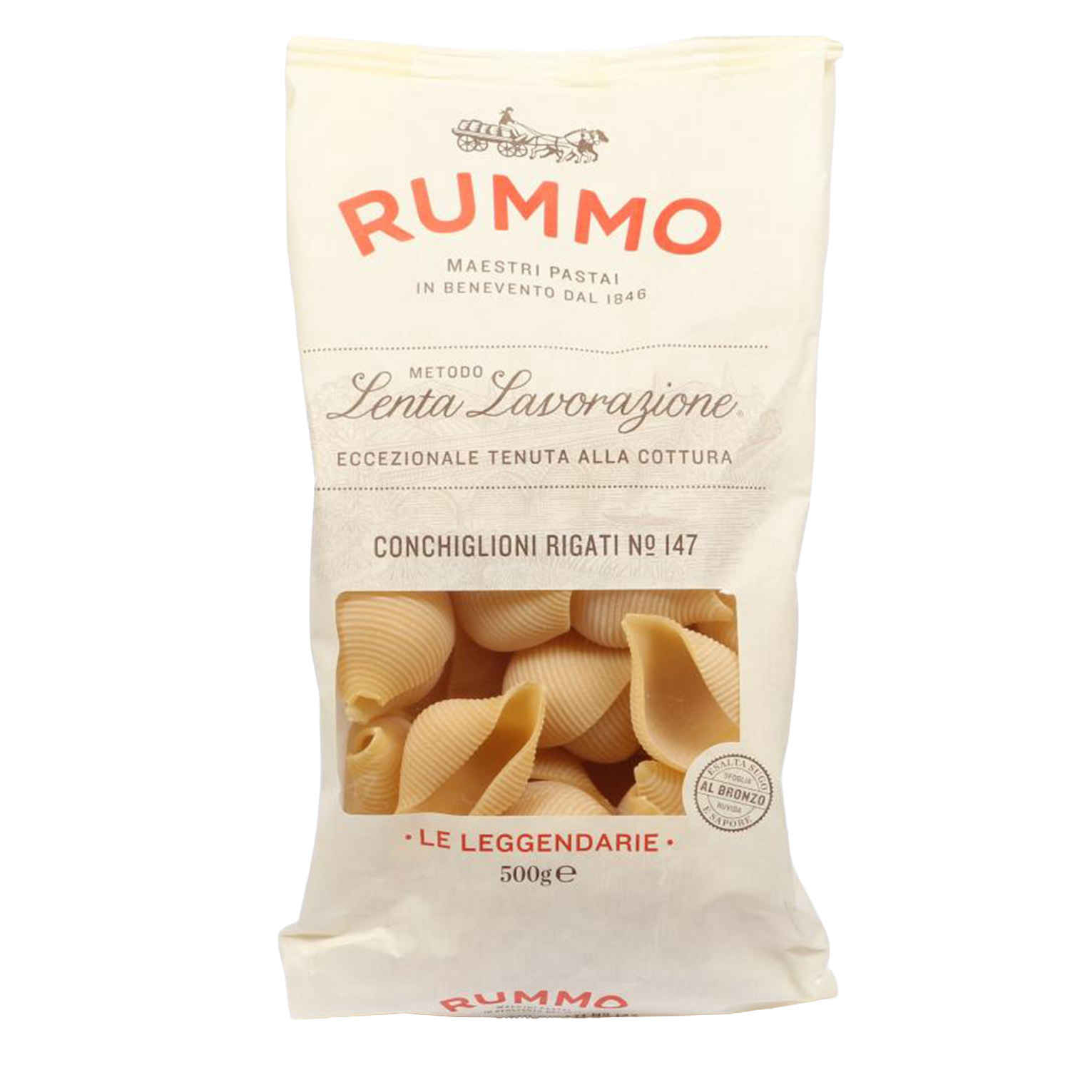 Pasta Conchiglioni Rigate Rummo 500g