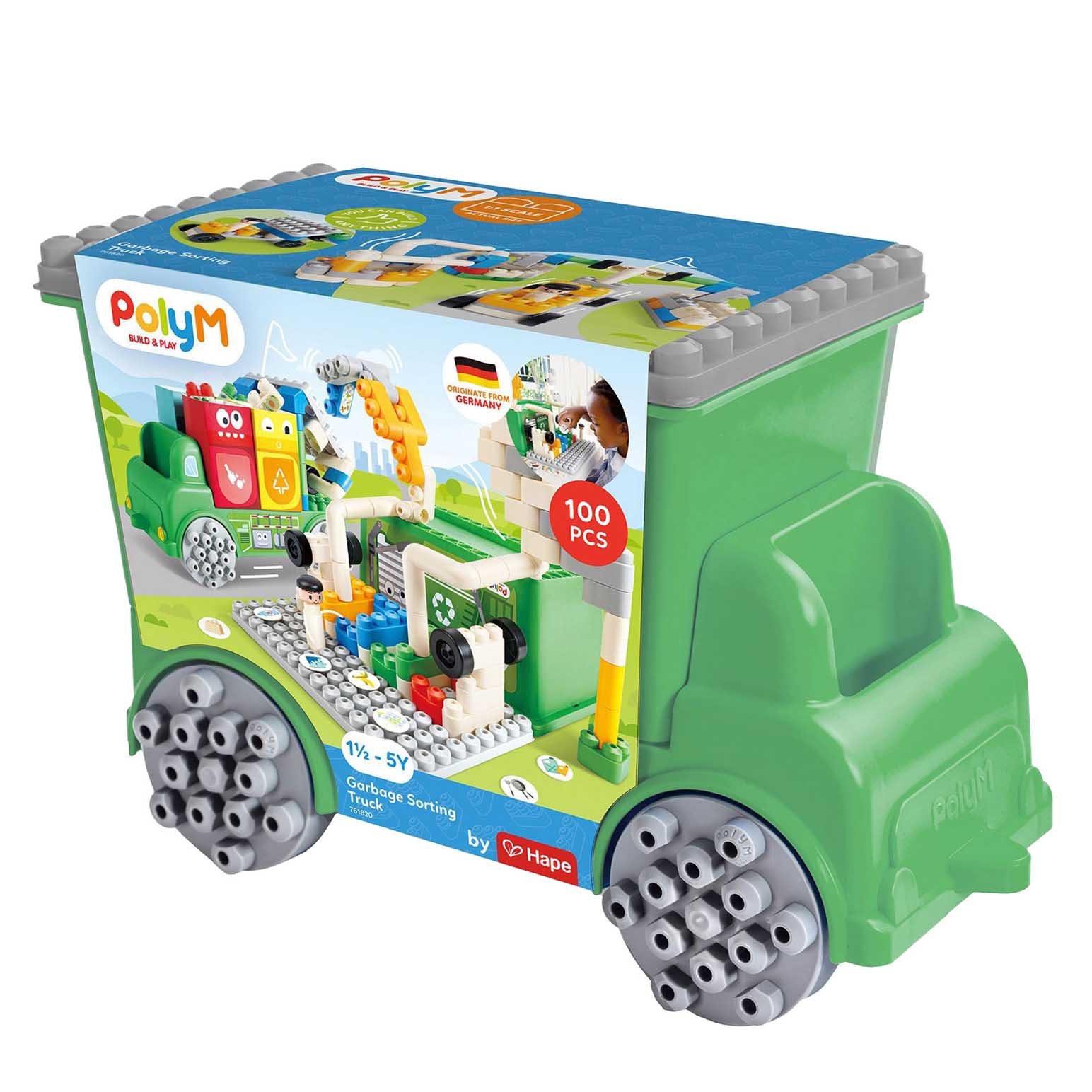 Poly M Garbage Sorting Truck